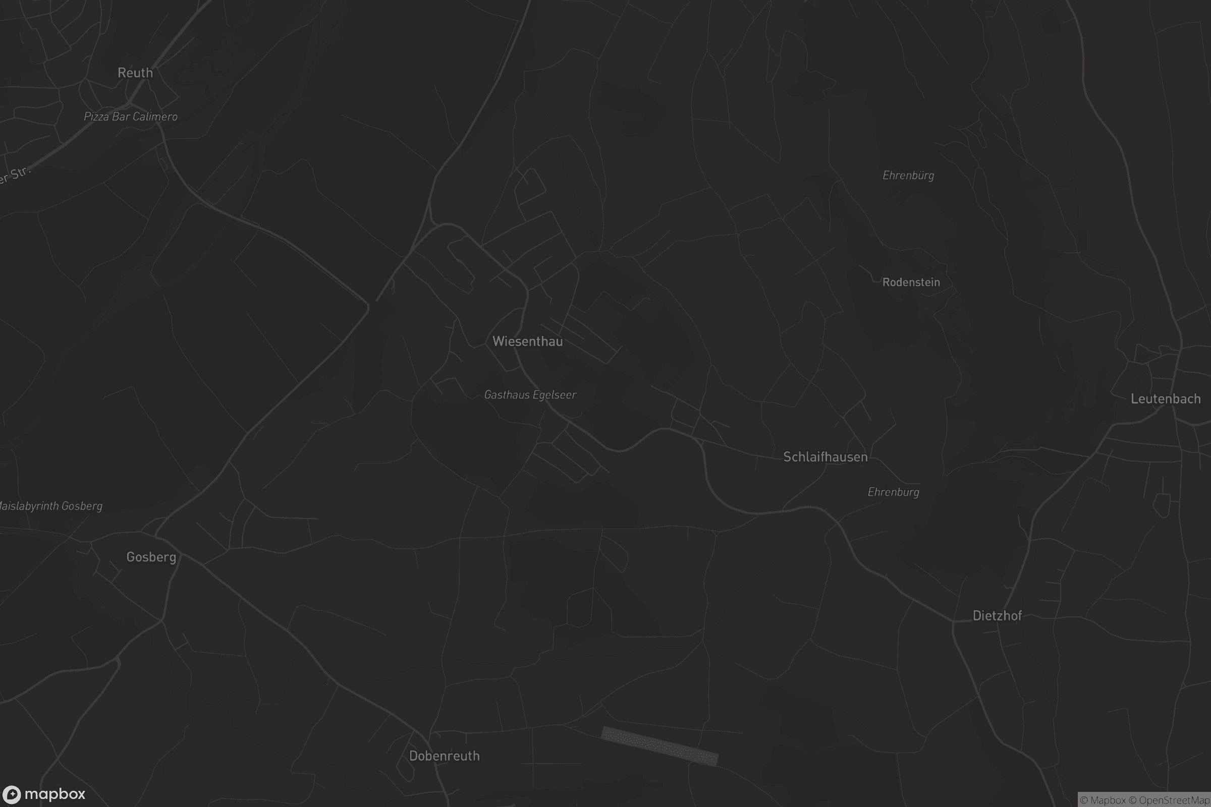 Karte von Wiesenthau