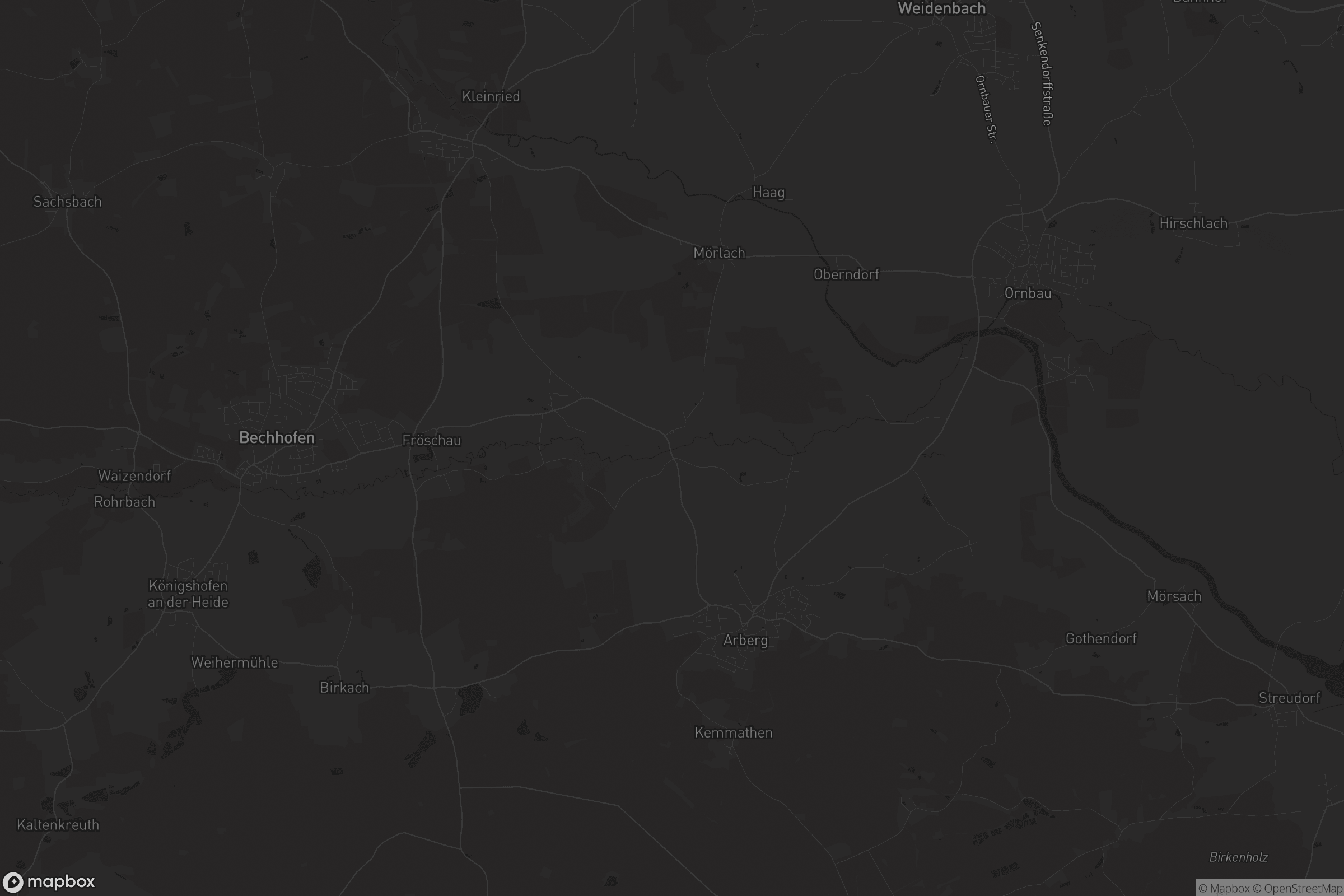 Karte von Wiesethbruck