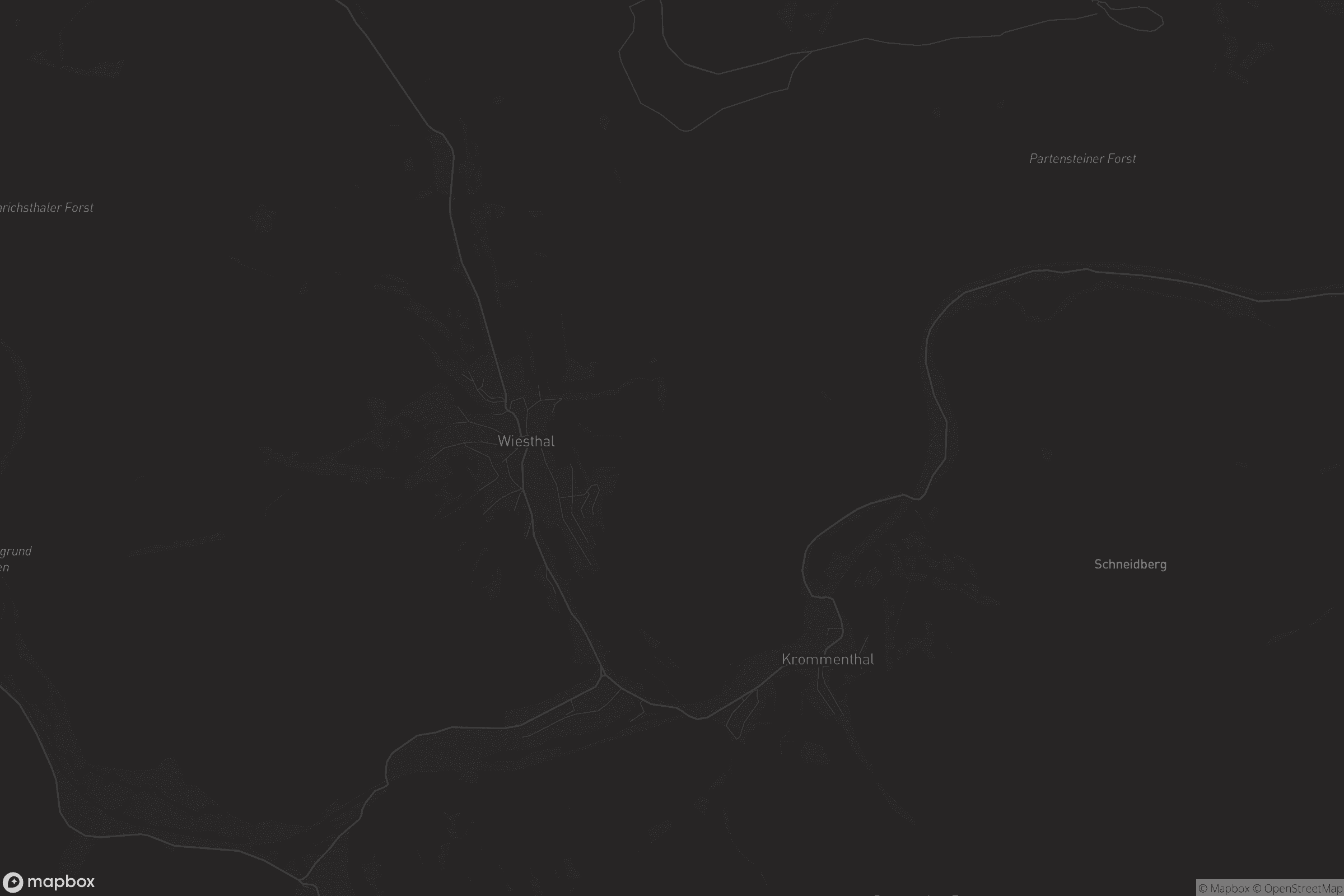 Karte von Wiesthal