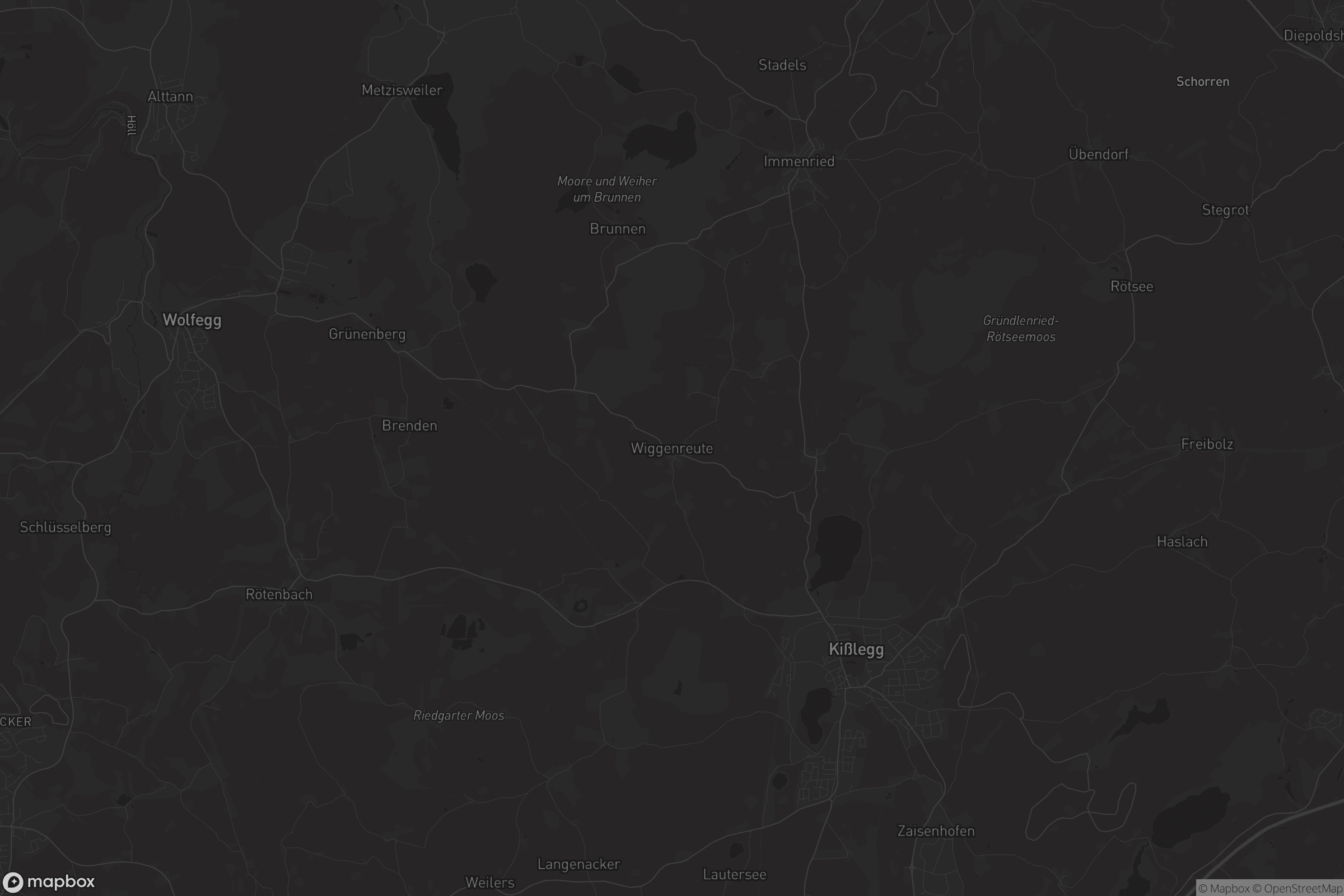 Karte von Wiggenreute