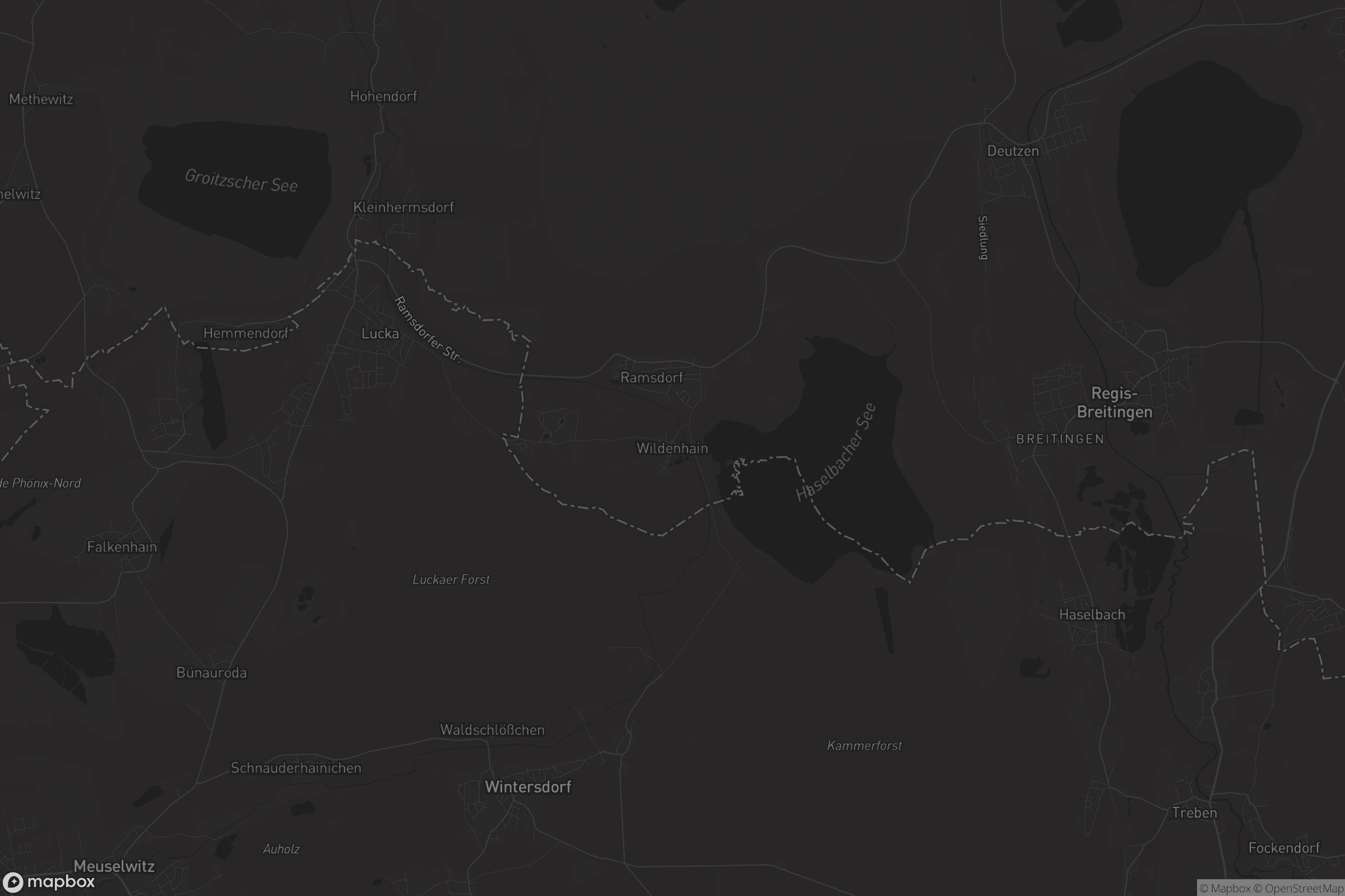 Karte von Wildenhain