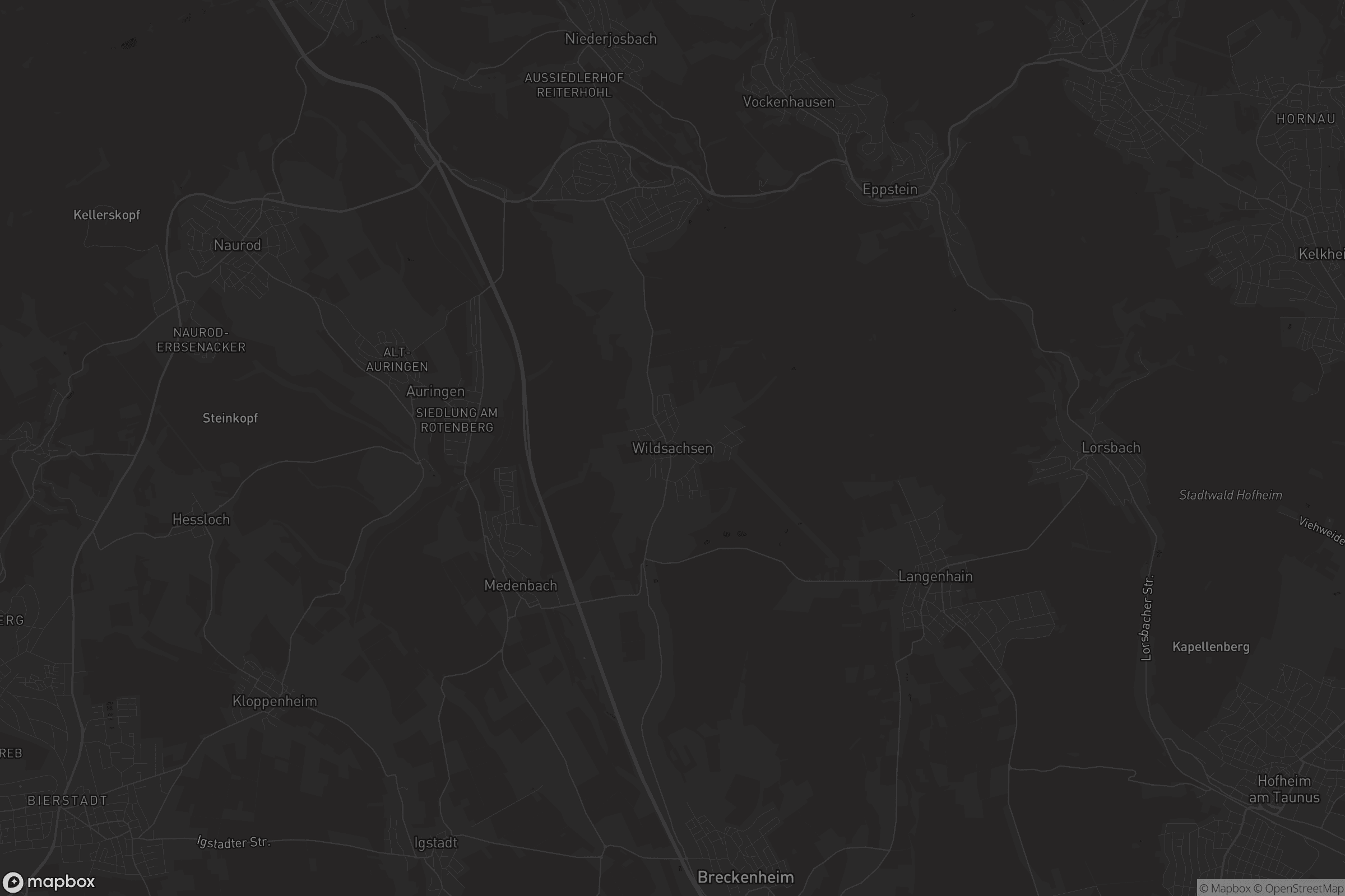 Karte von Wildsachsen