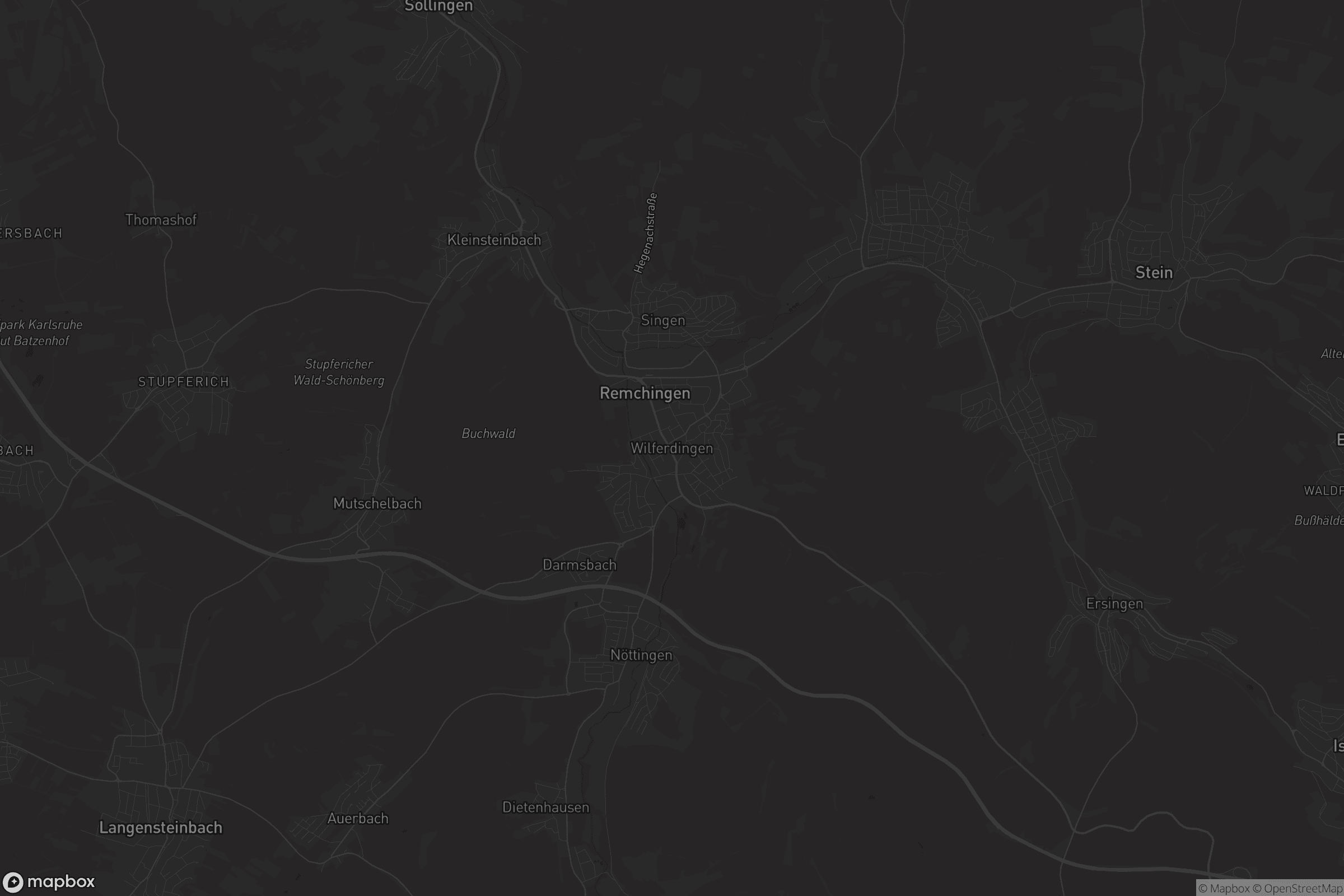 Karte von Wilferdingen