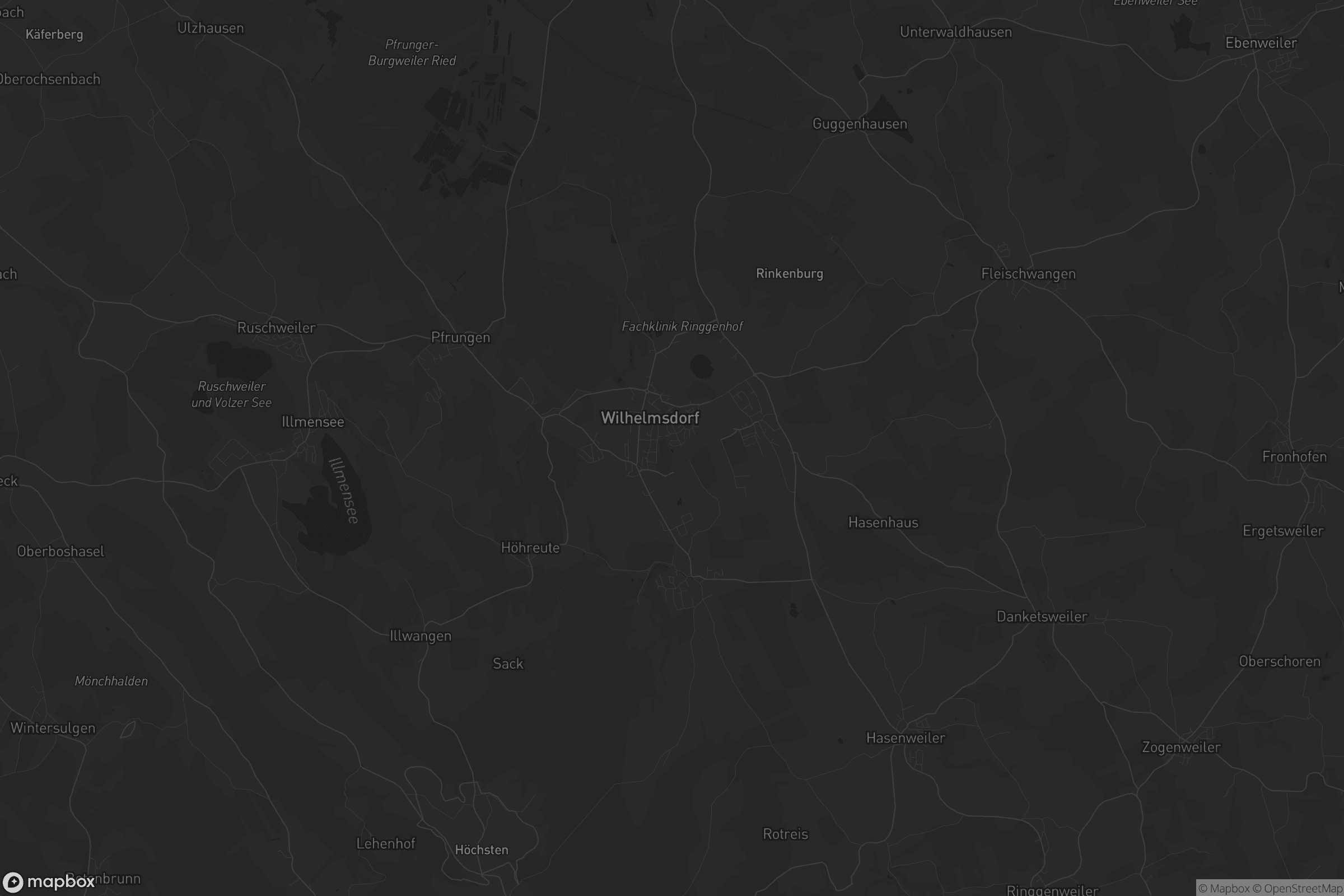 Karte von Wilhelmsdorf