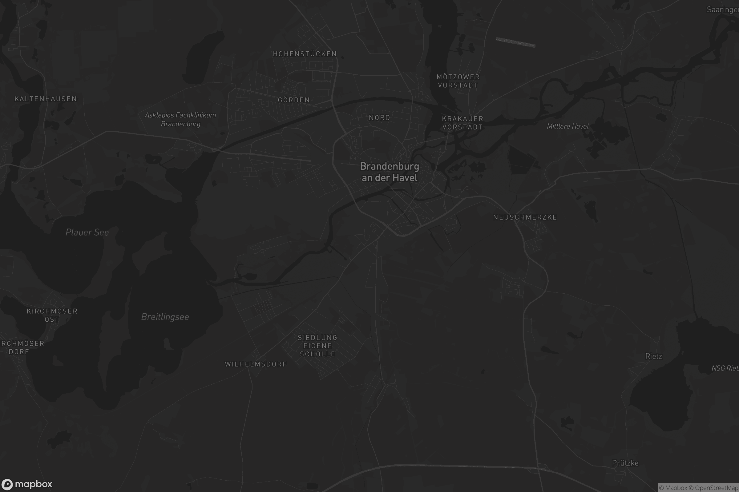 Karte von Wilhelmsdorfer Vorstadt