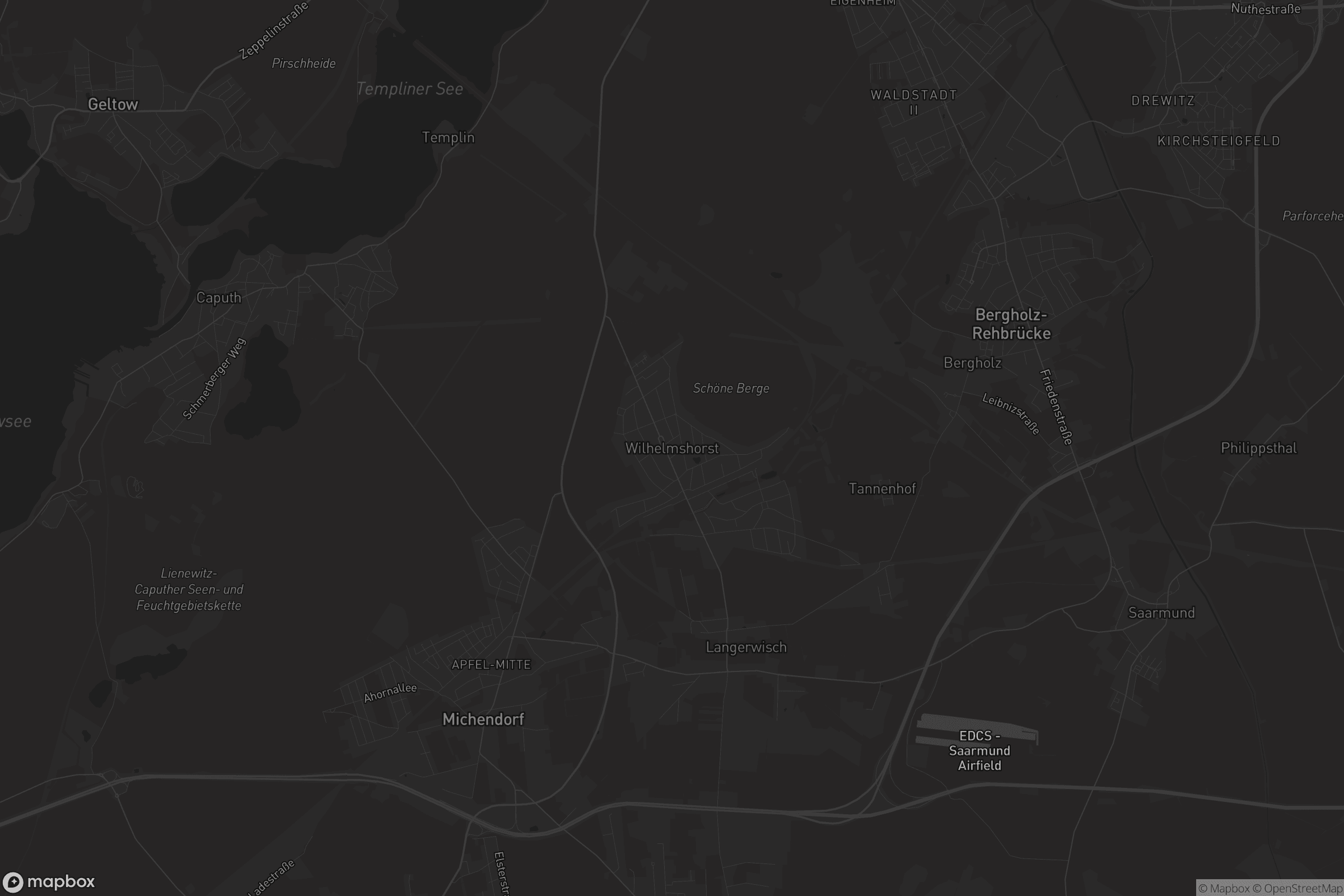 Karte von Wilhelmshorst