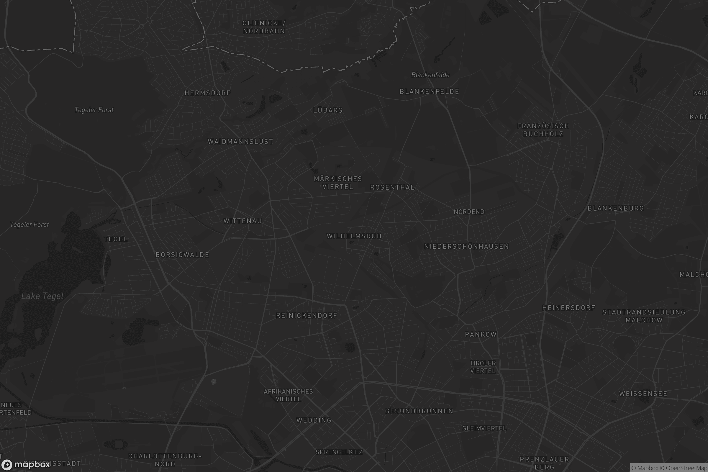 Karte von Wilhelmsruh