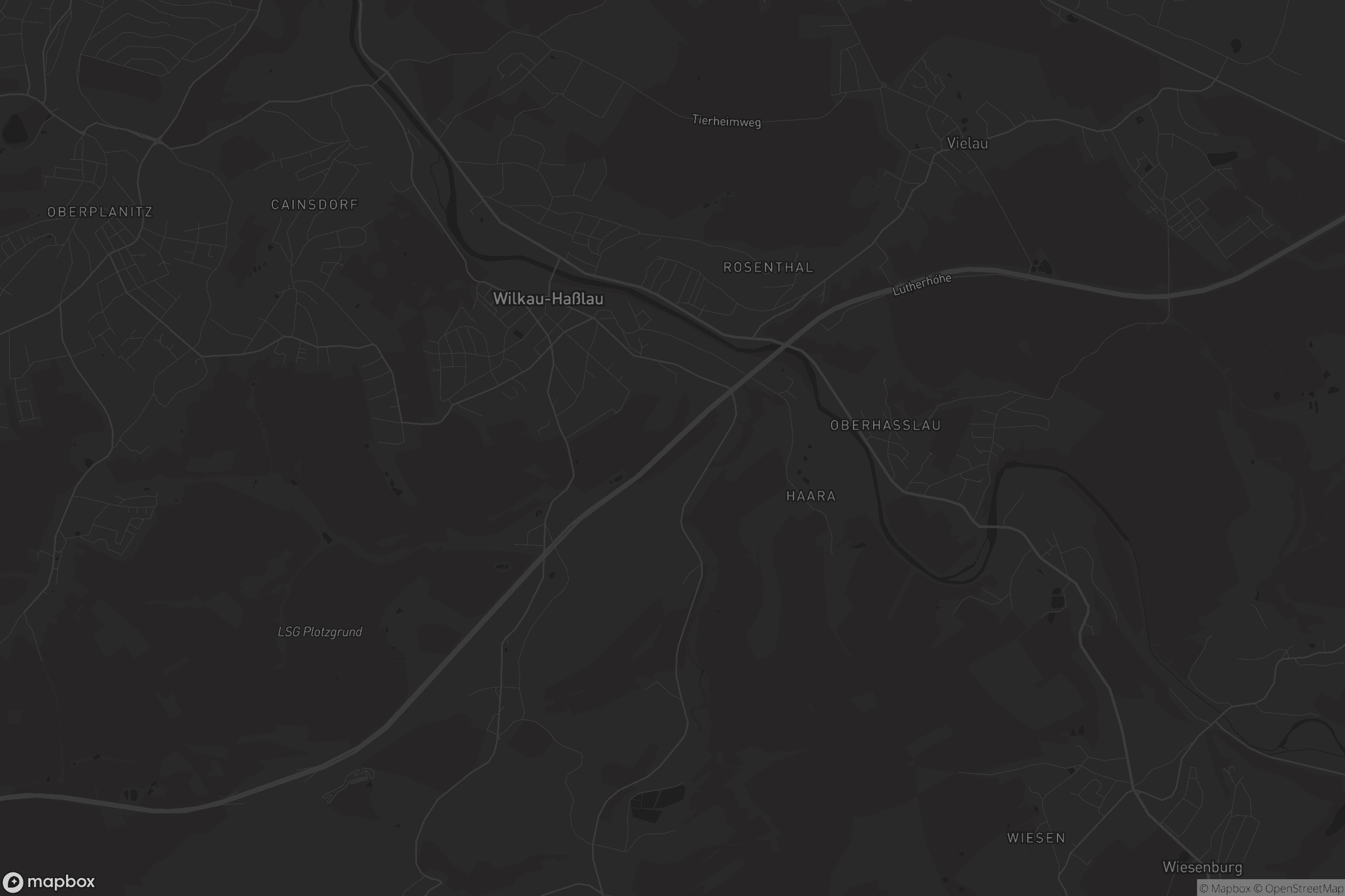 Karte von Wilkau-Haßlau