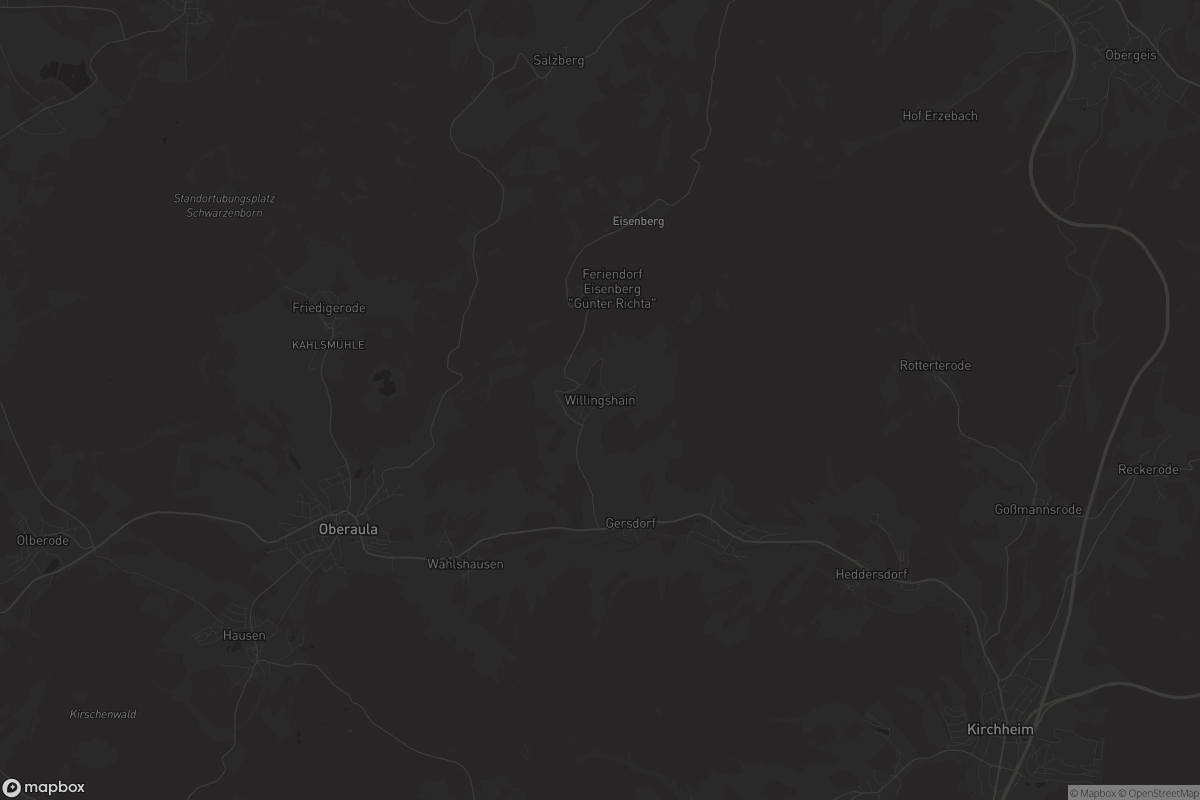 Karte von Willingshain