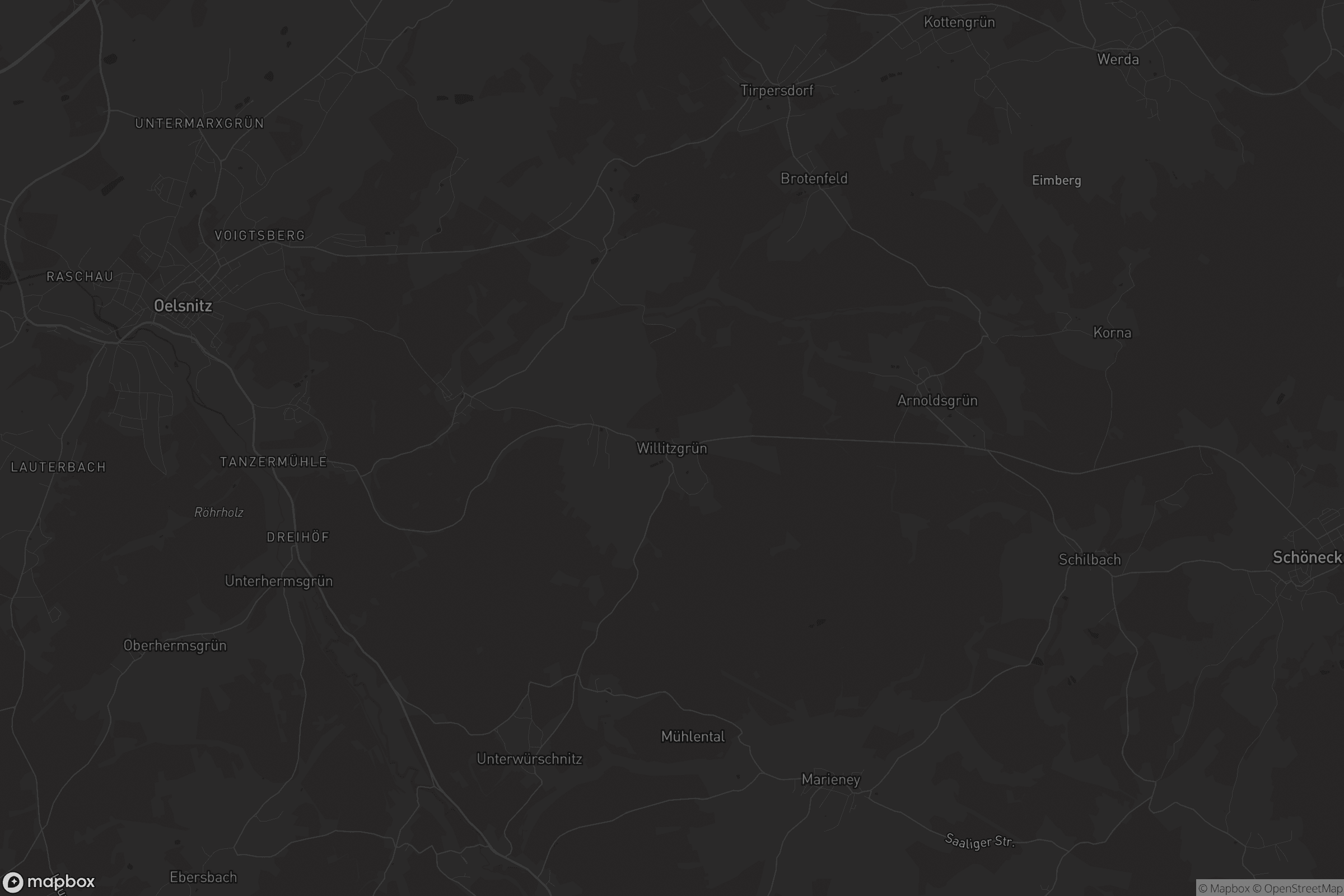 Karte von Willitzgrün