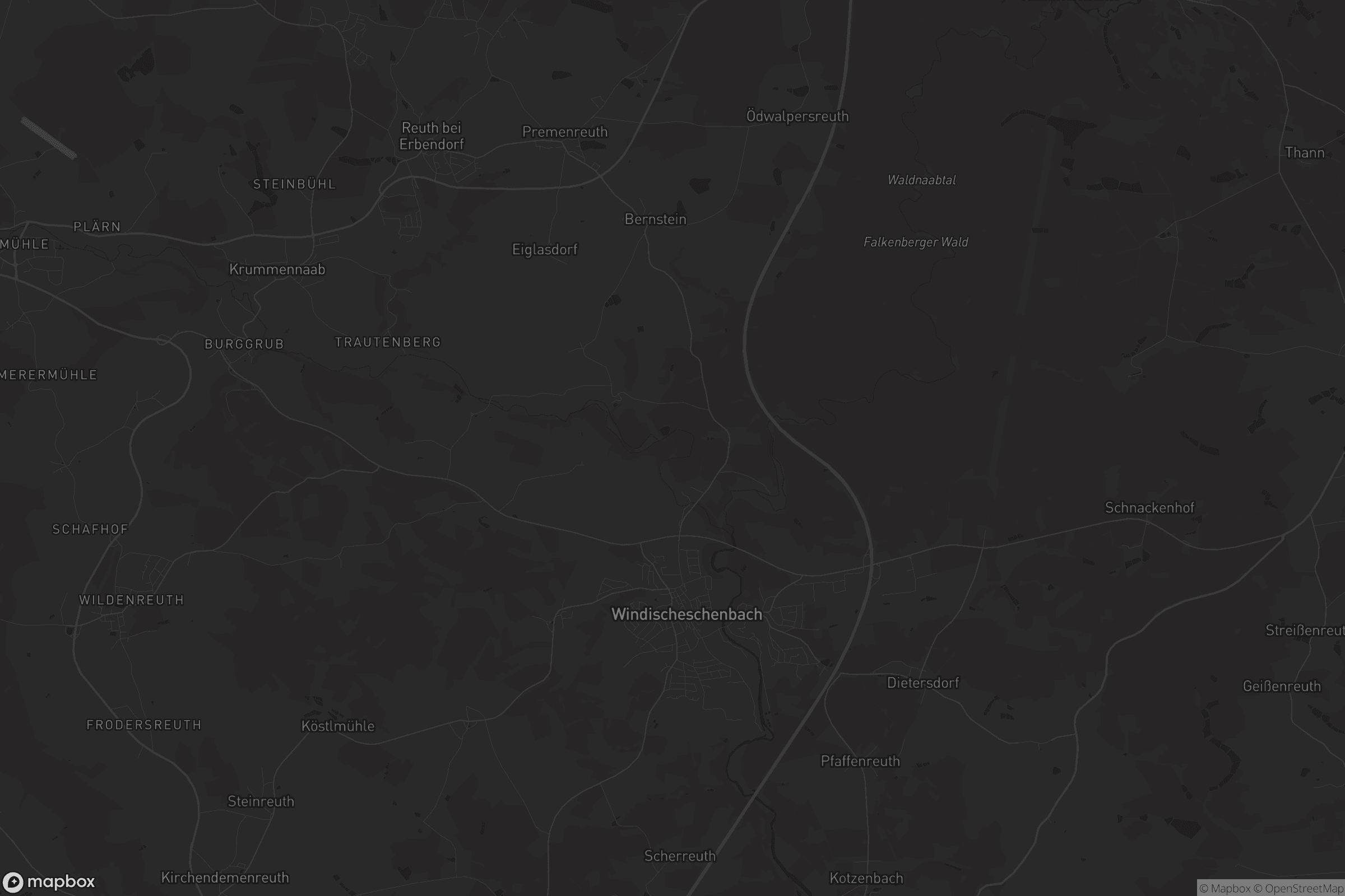 Karte von Windischeschenbach