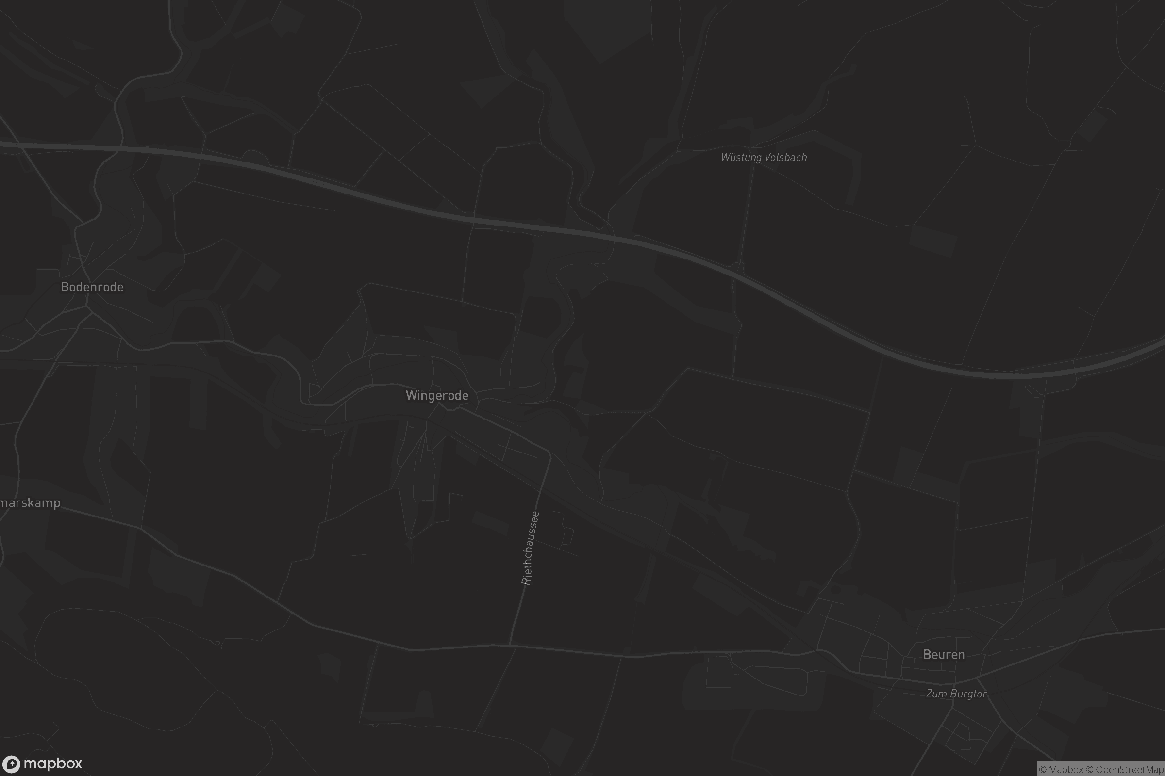 Karte von Wingerode