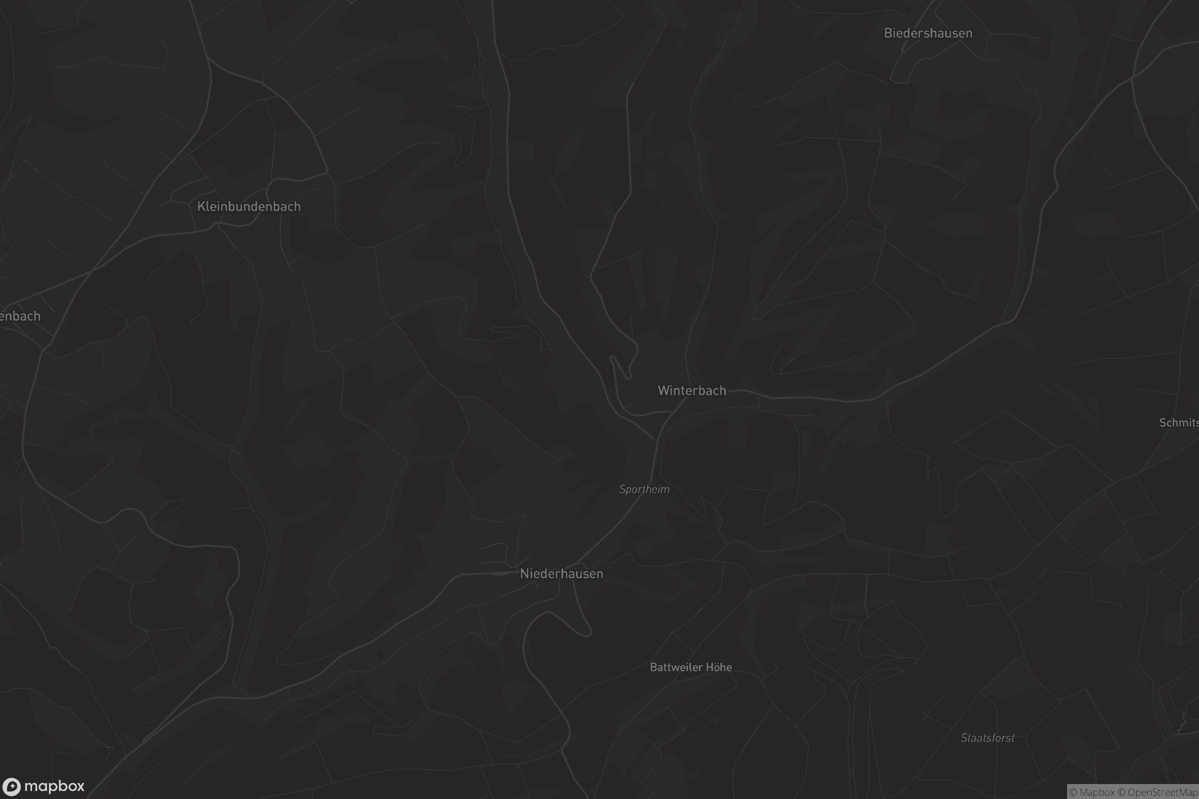 Karte von Winterbach (Pfalz)