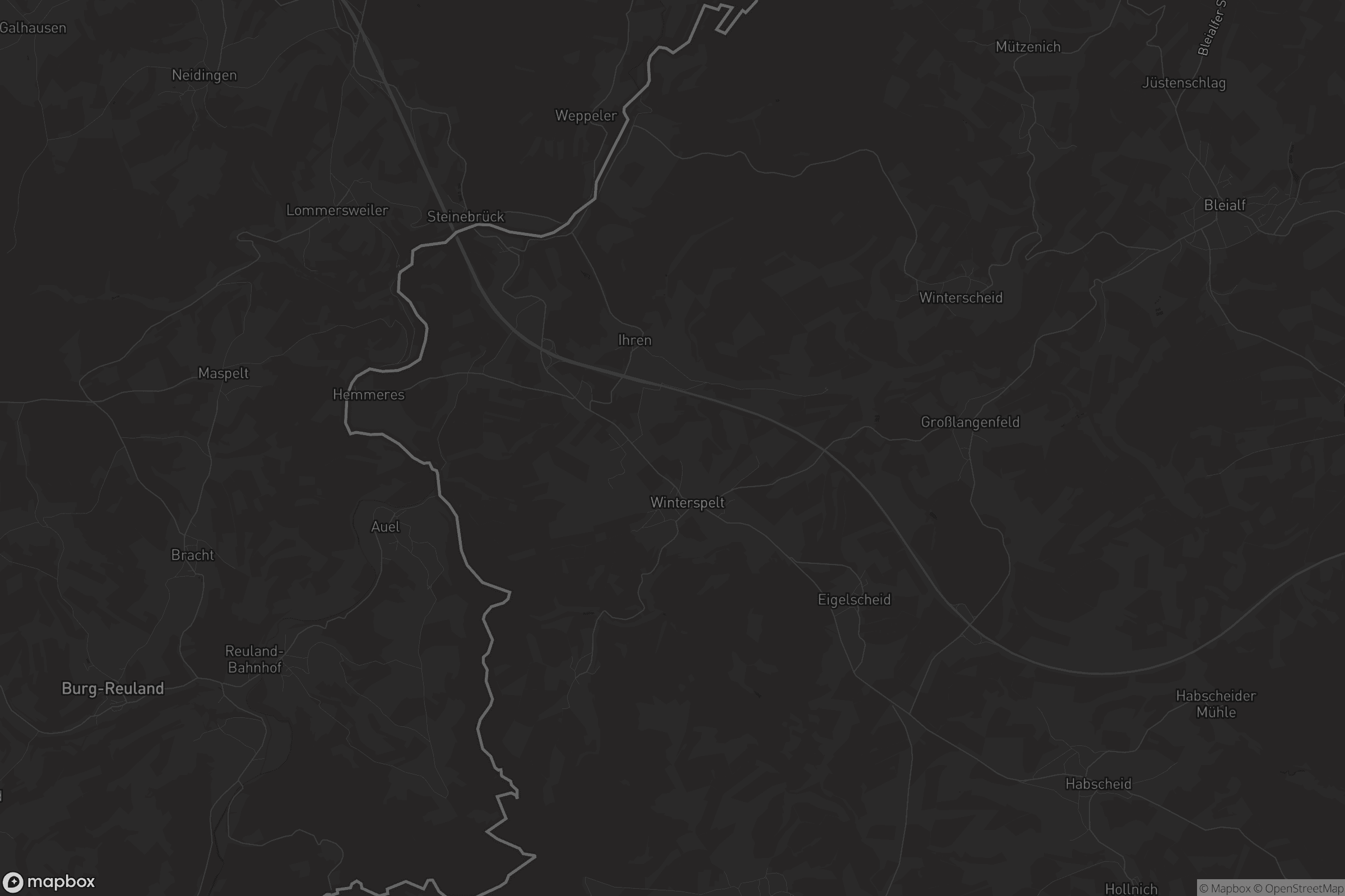 Karte von Winterspelt