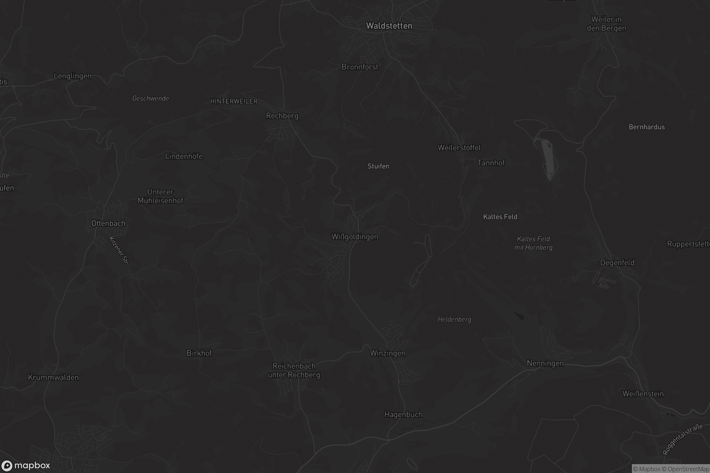 Karte von Wißgoldingen