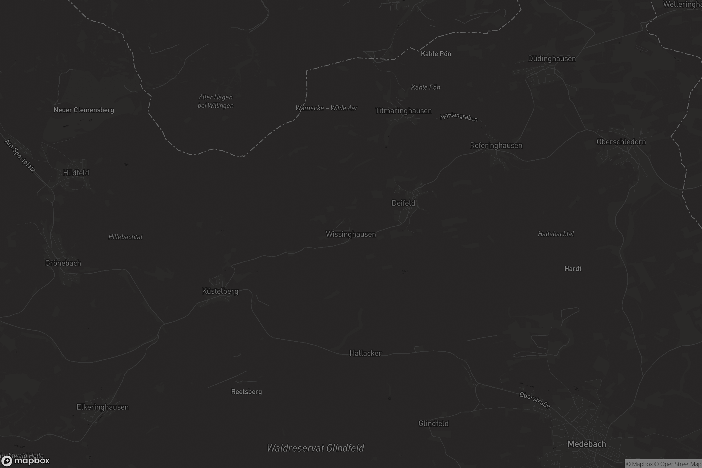 Karte von Wissinghausen