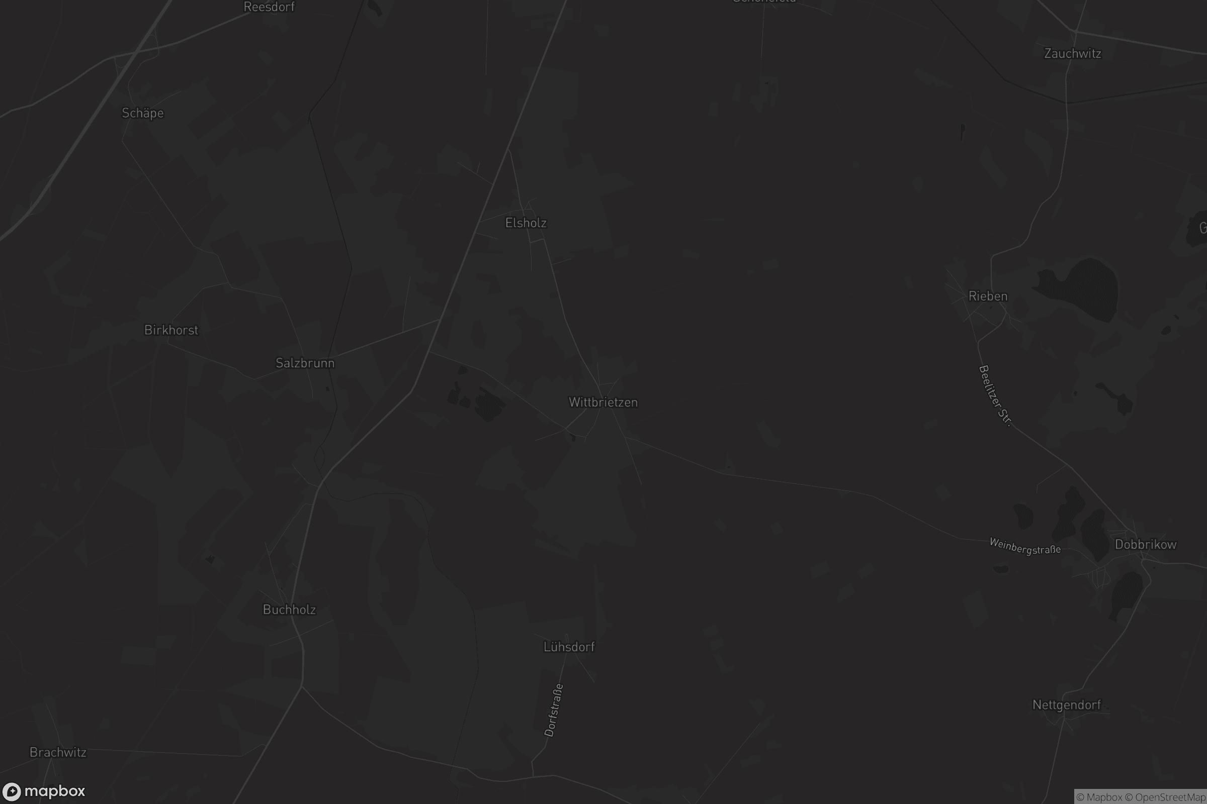 Karte von Wittbrietzen