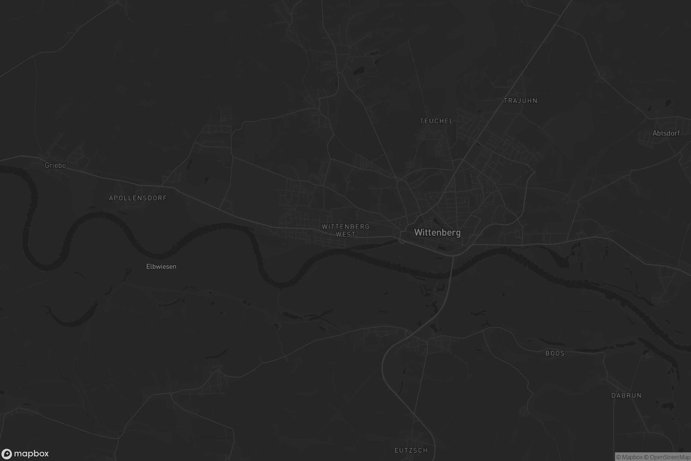 Karte von Wittenberg West