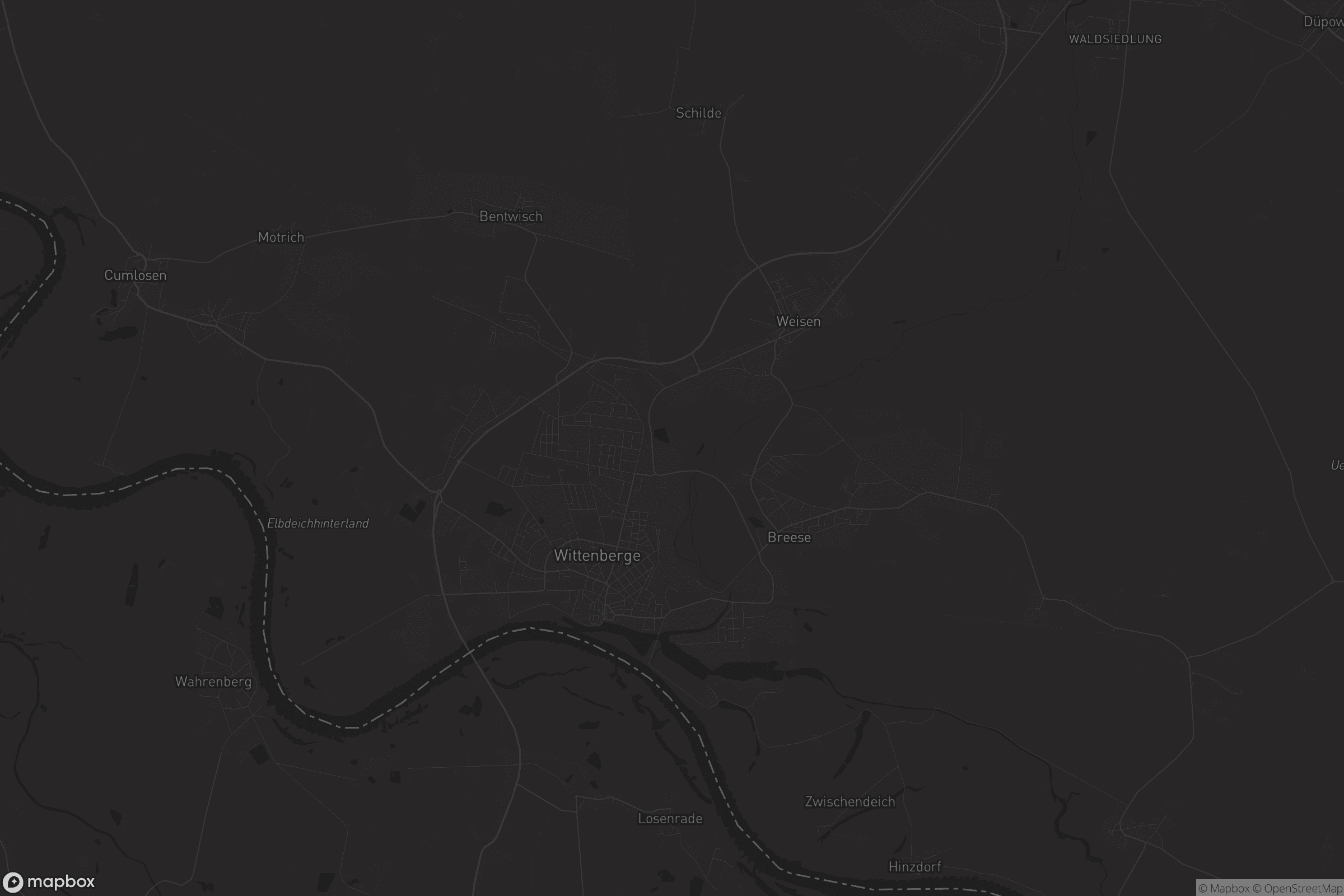 Karte von Wittenberge