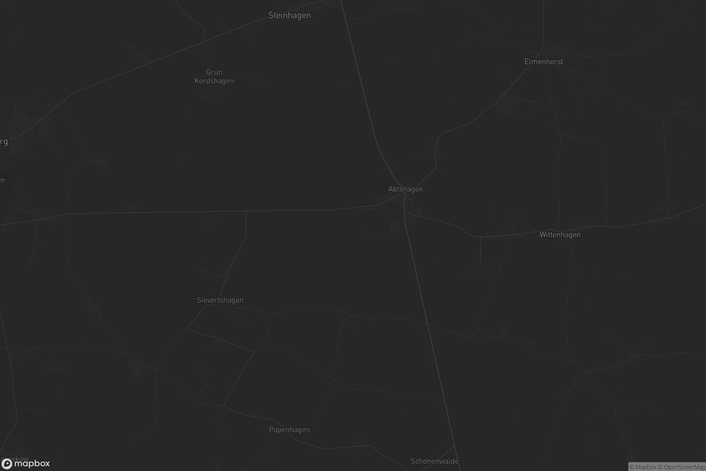 Karte von Wittenhagen