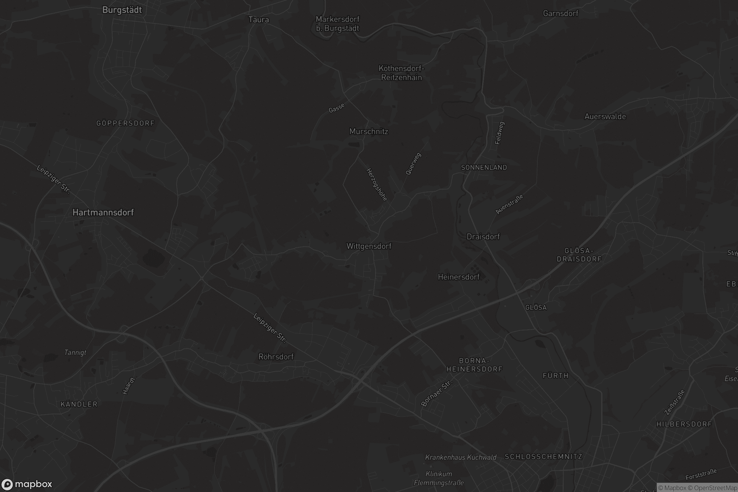 Karte von Wittgensdorf