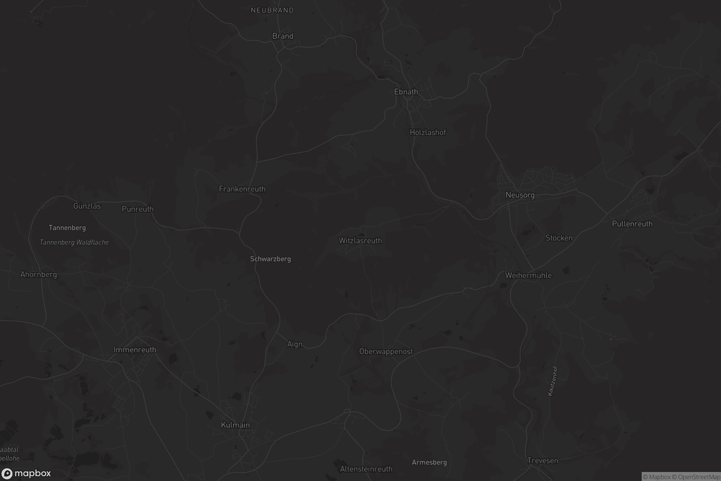 Karte von Witzlasreuth