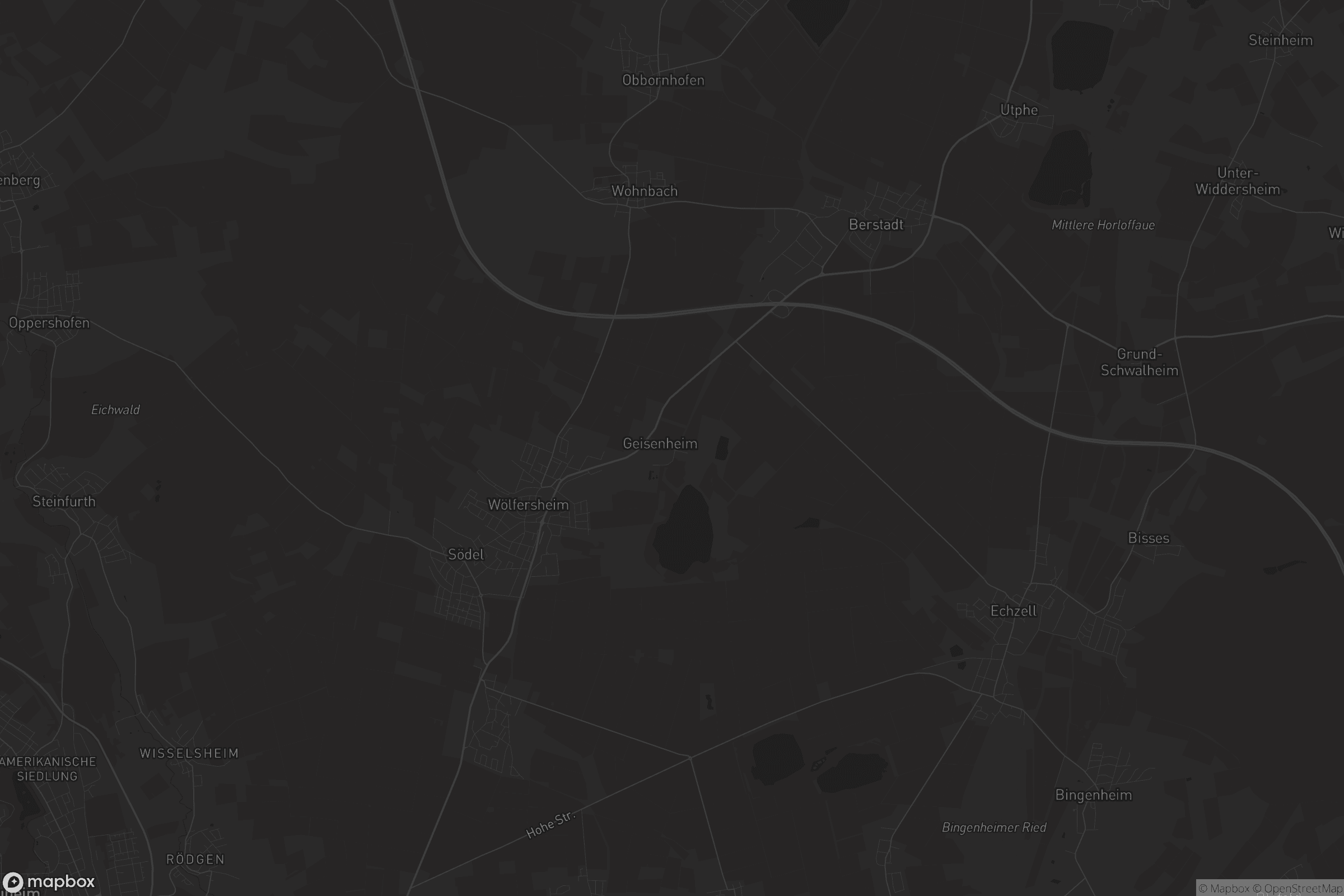 Karte von Wölfersheim