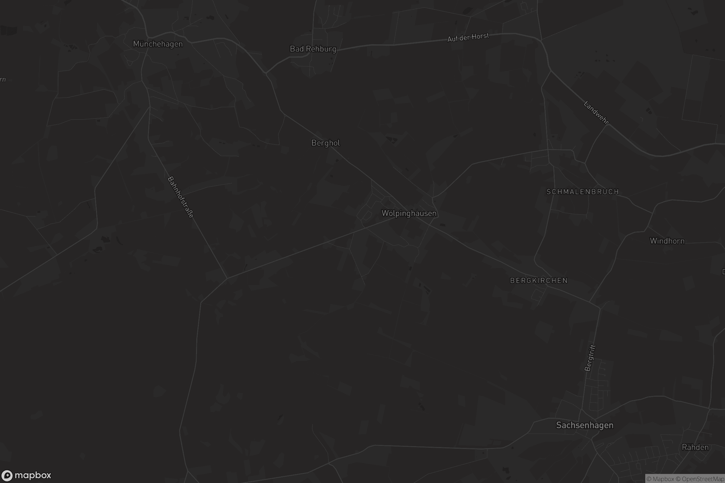 Karte von Wölpinghausen