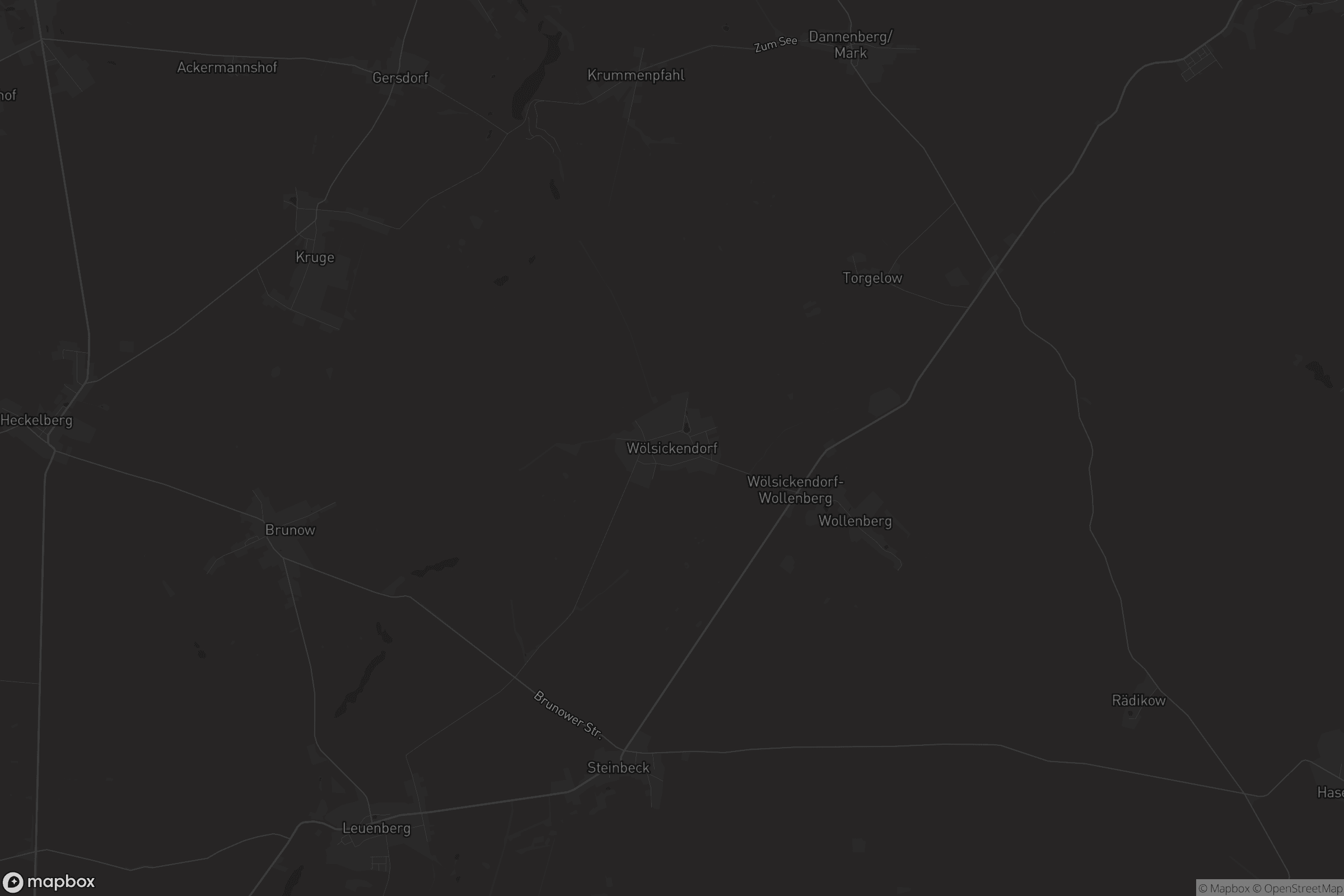 Karte von Wölsickendorf