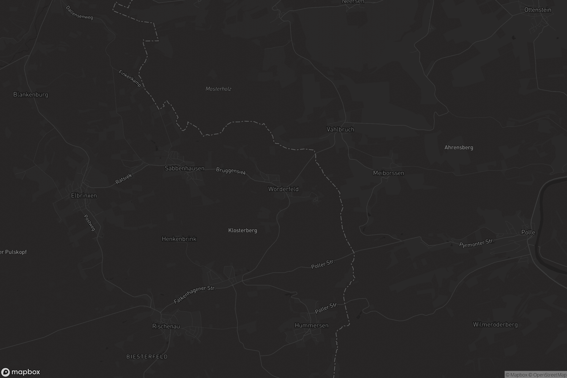 Karte von Wörderfeld