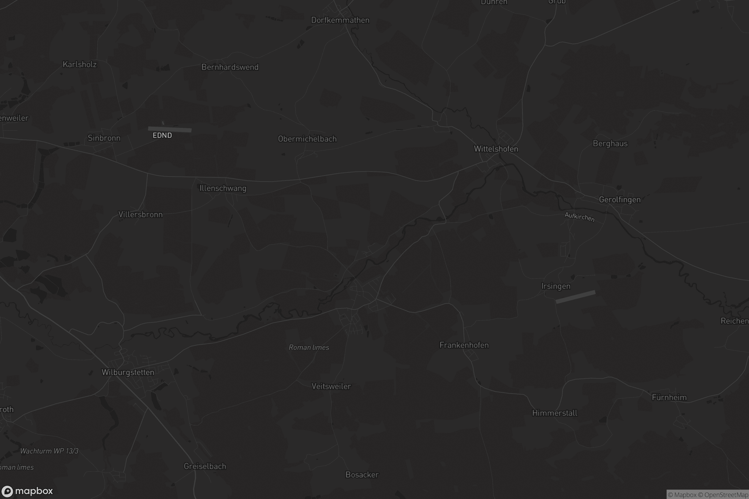 Karte von Wörnitzhofen