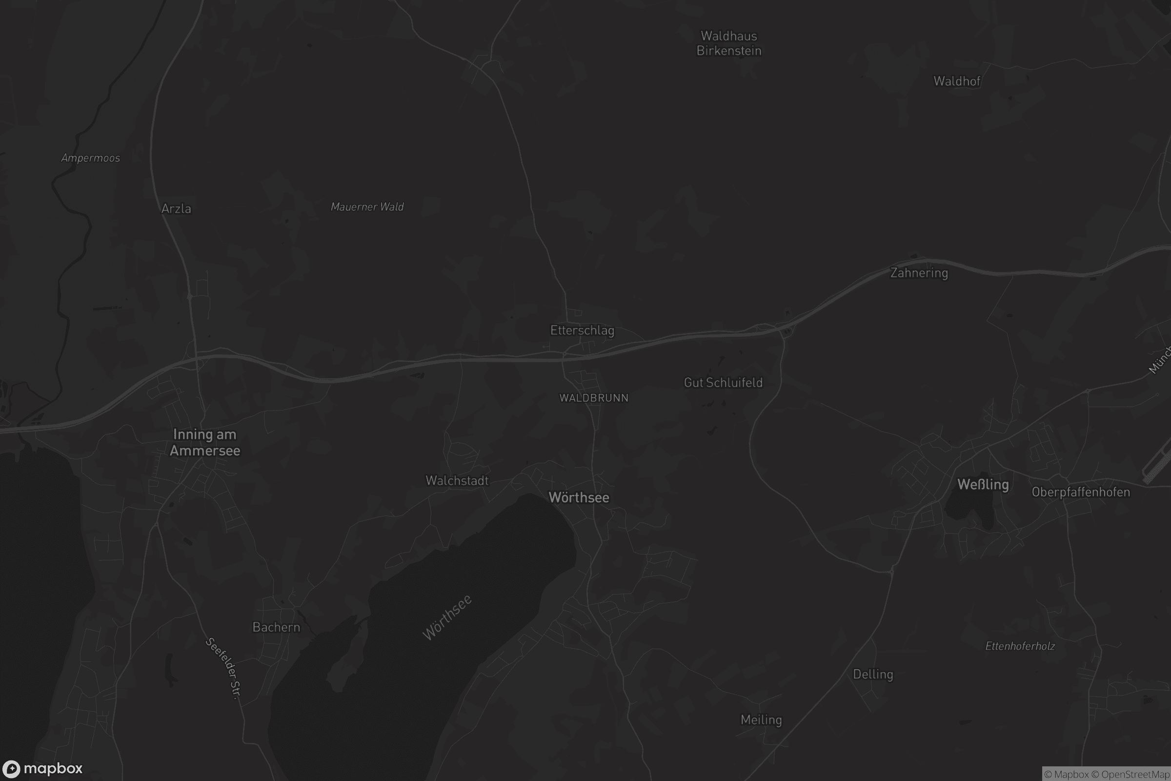 Karte von Wörthsee
