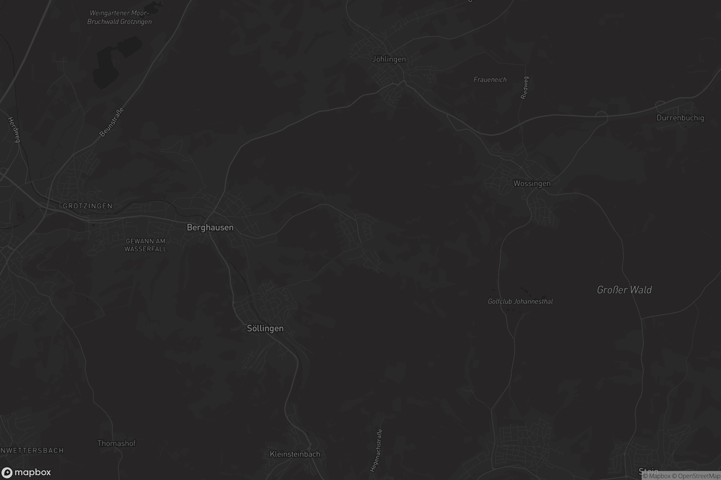 Karte von Wöschbach