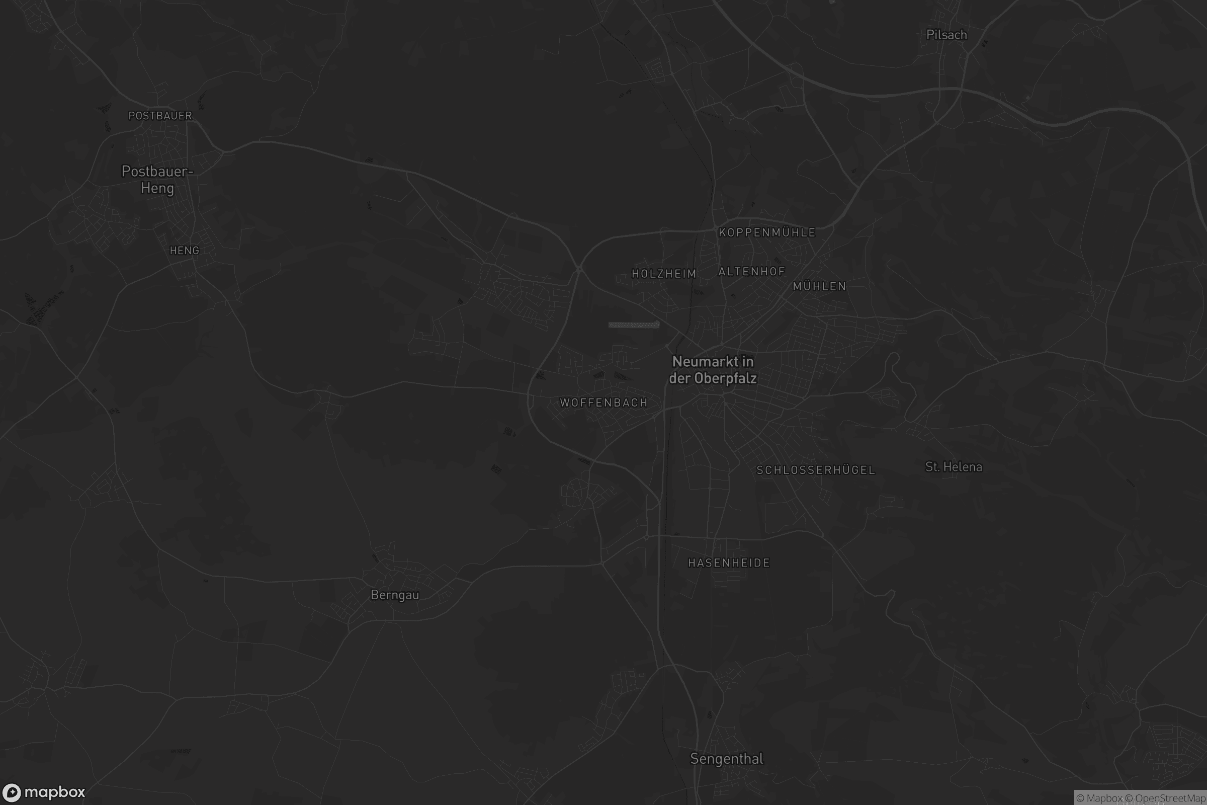 Karte von Woffenbach