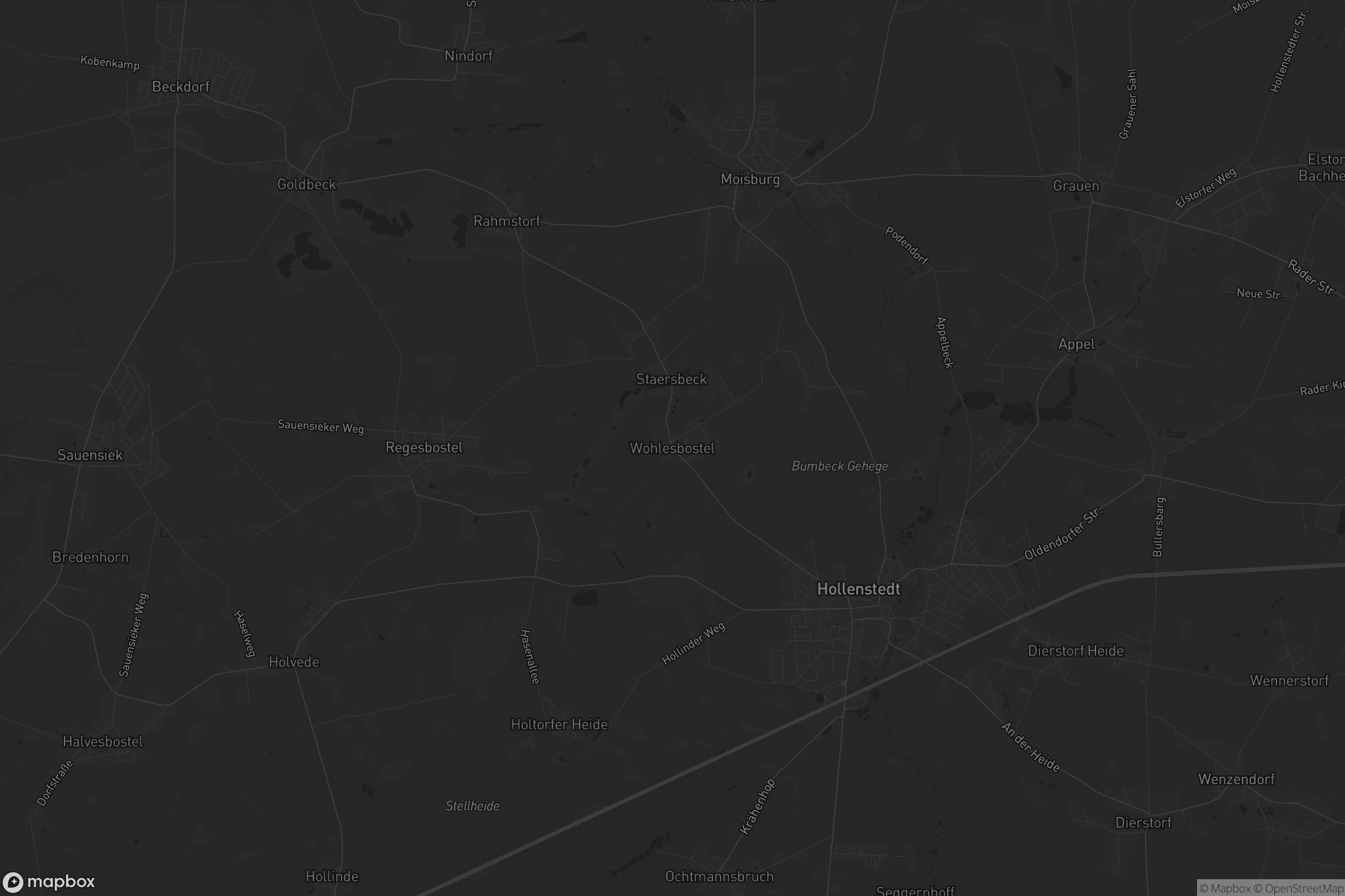 Karte von Wohlesbostel