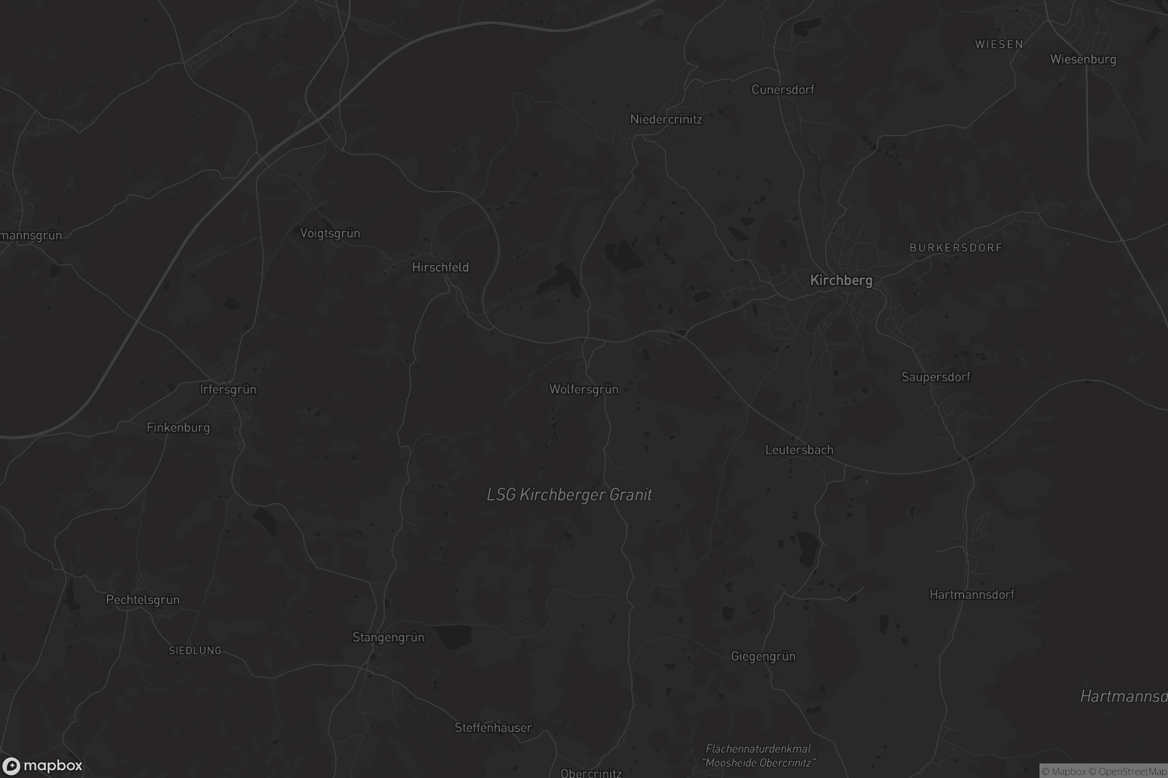 Karte von Wolfersgrün