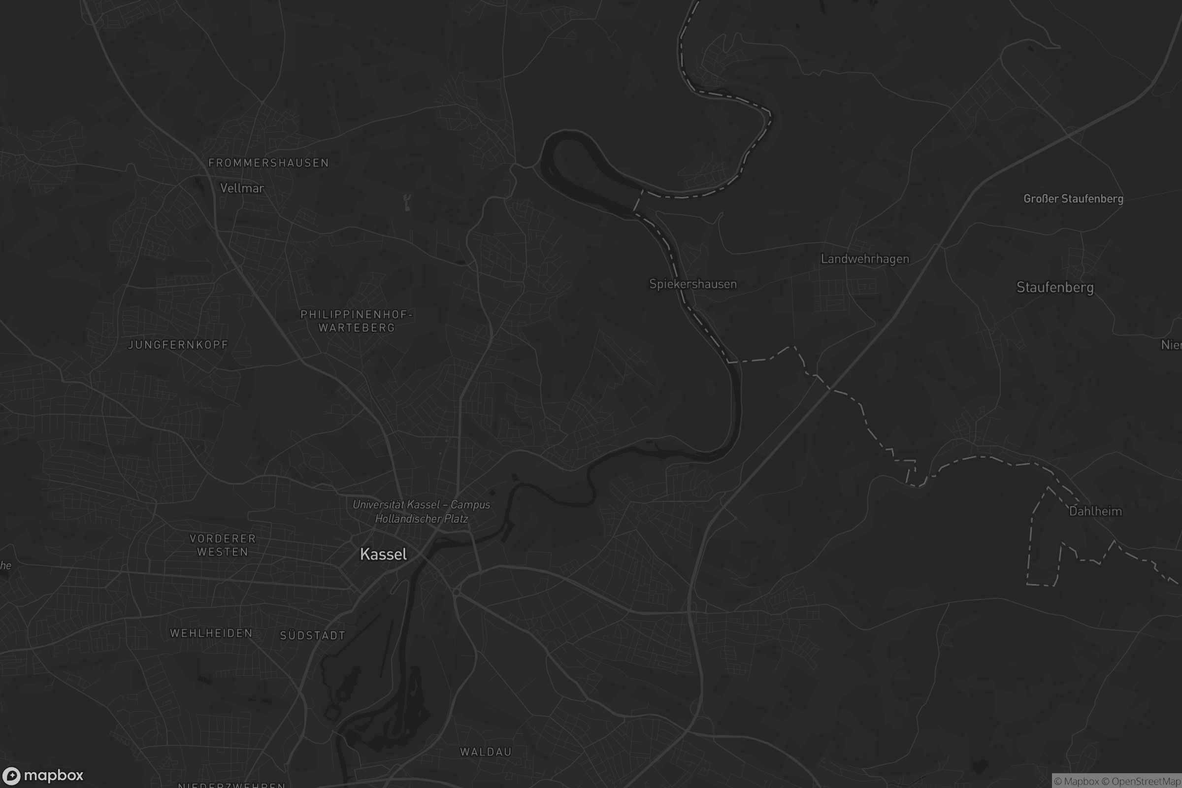 Karte von Wolfsanger-Hasenhecke