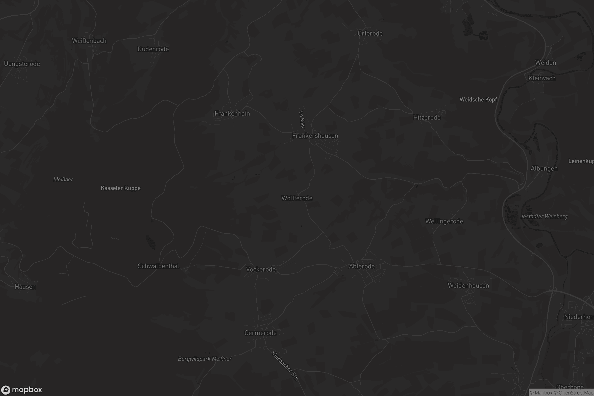 Karte von Wolfterode
