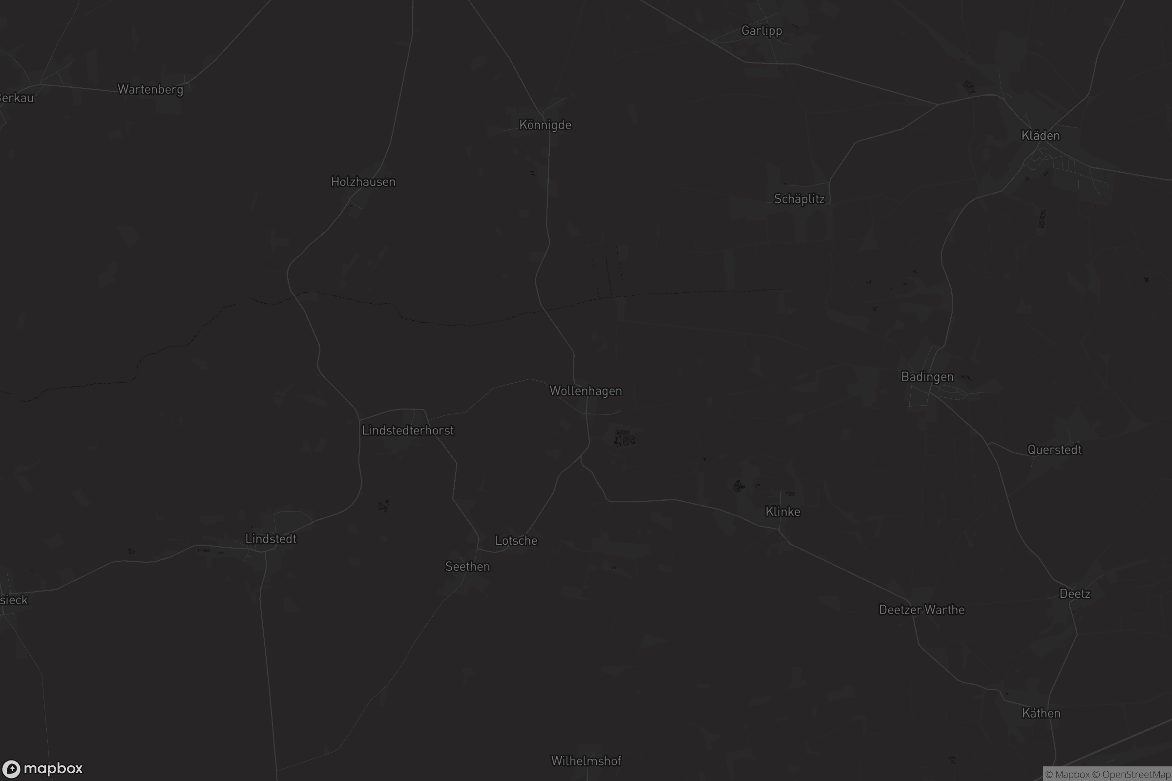 Karte von Wollenhagen