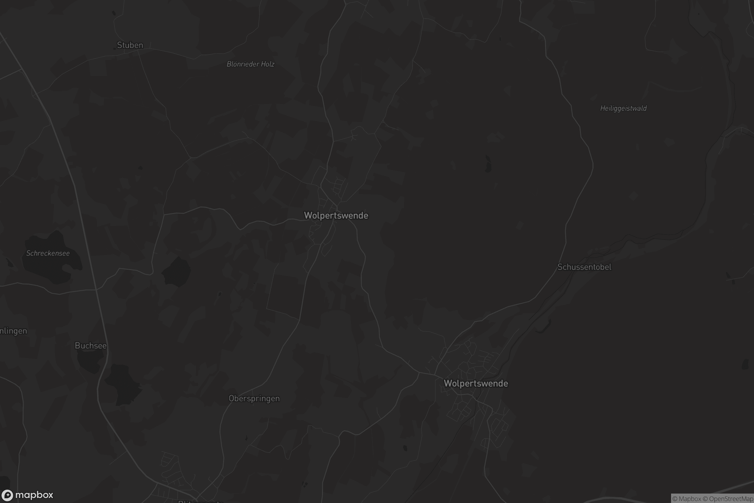 Karte von Wolpertswende