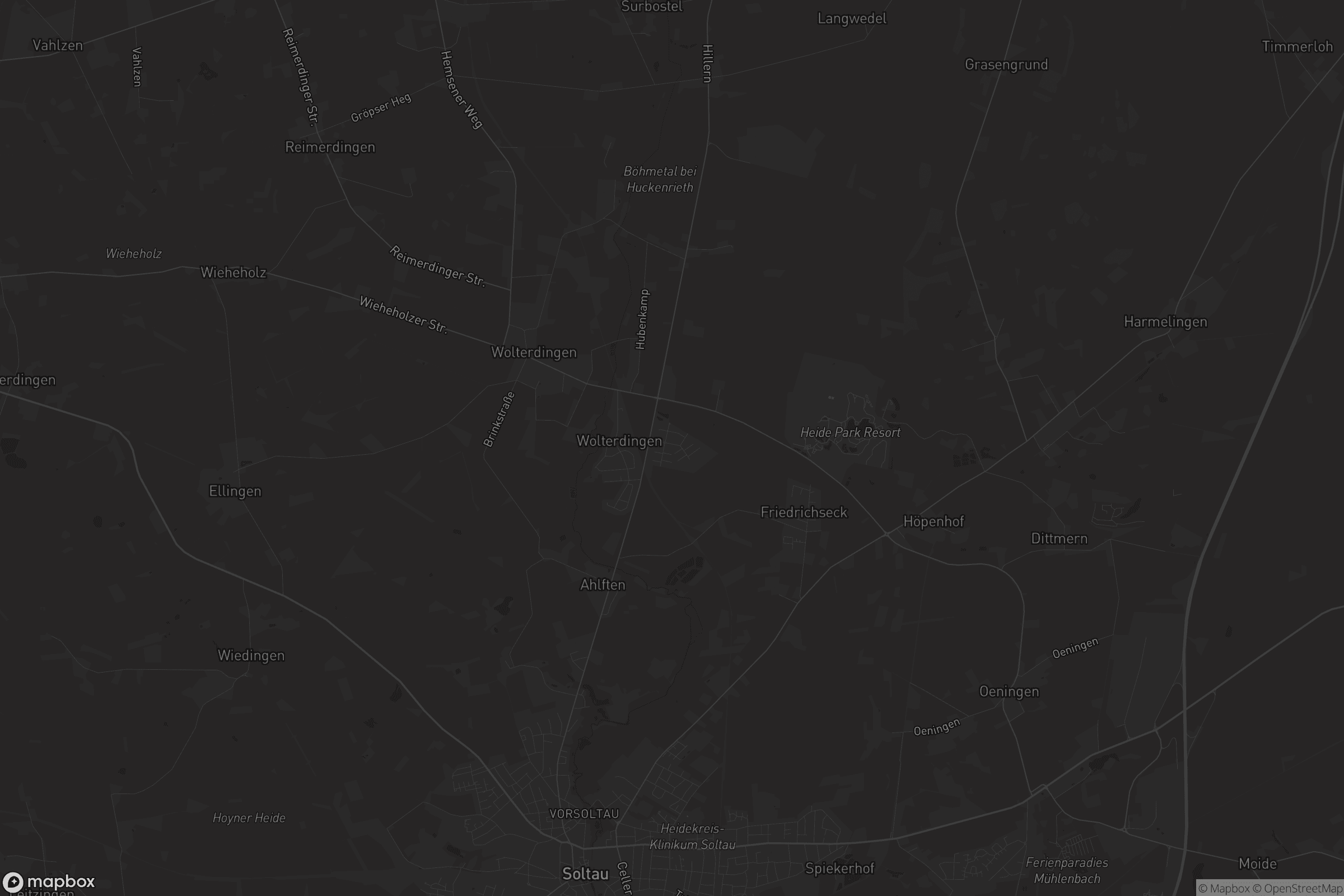 Karte von Wolterdingen (Siedlung Drögenheide)