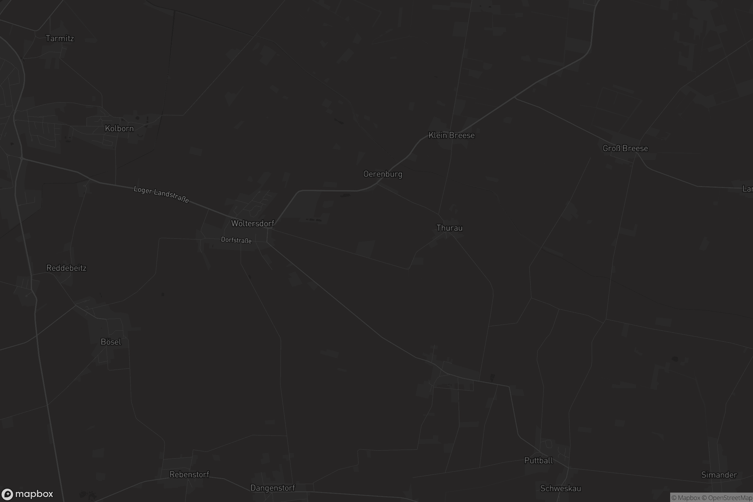 Karte von Woltersdorf