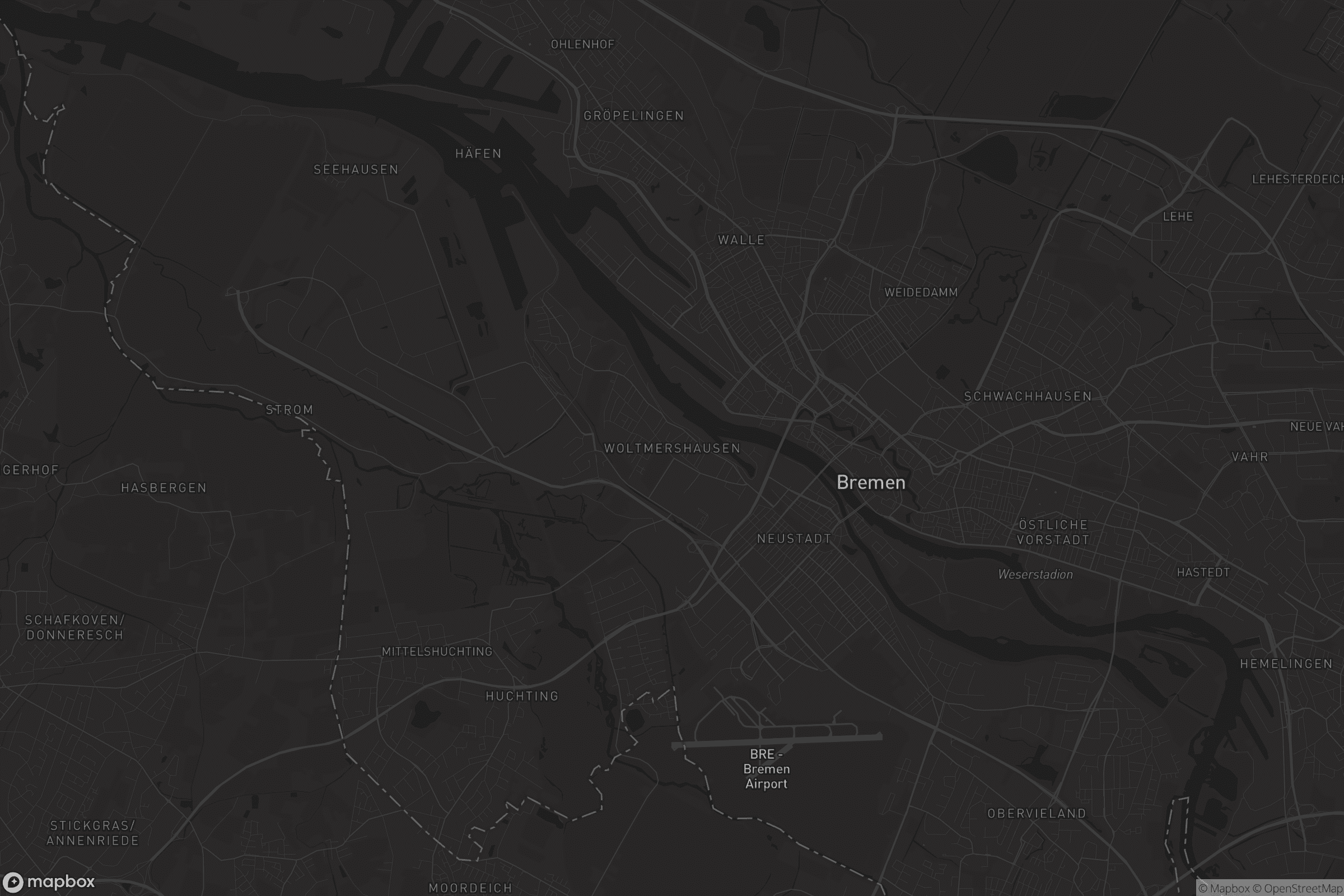 Karte von Woltmershausen