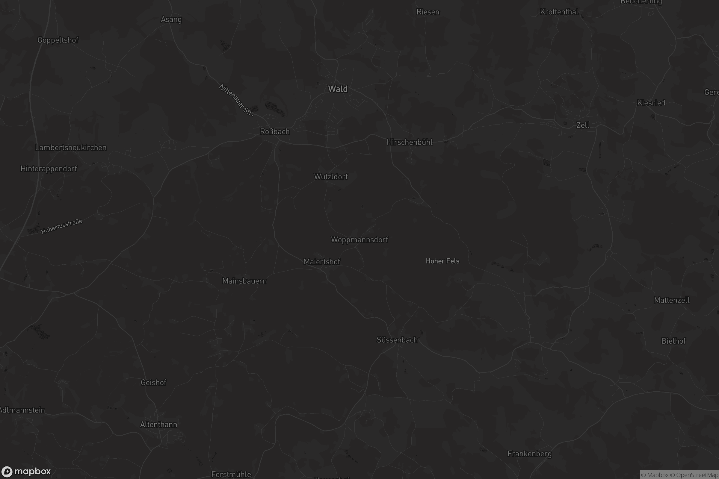 Karte von Woppmannsdorf