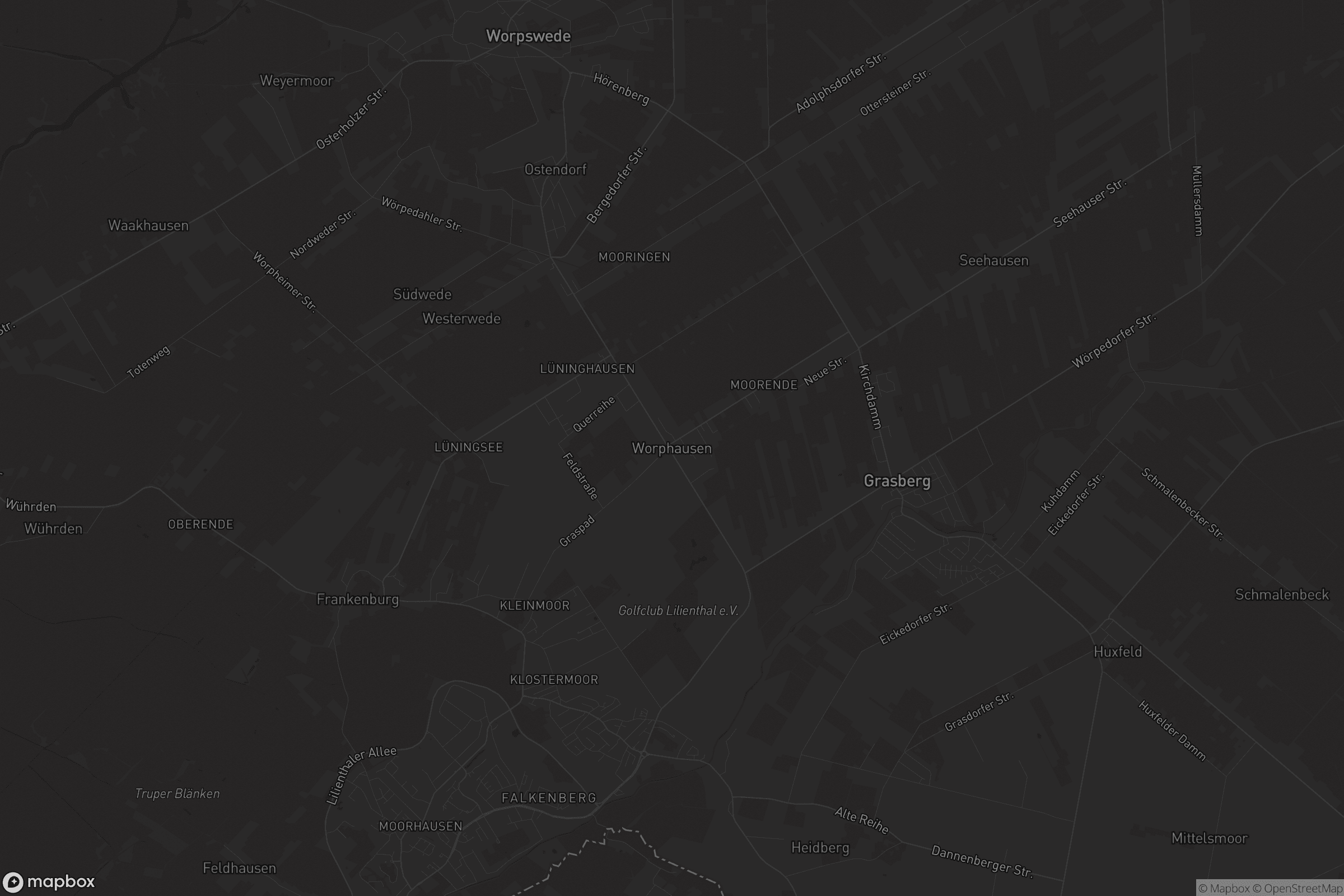 Karte von Worphausen