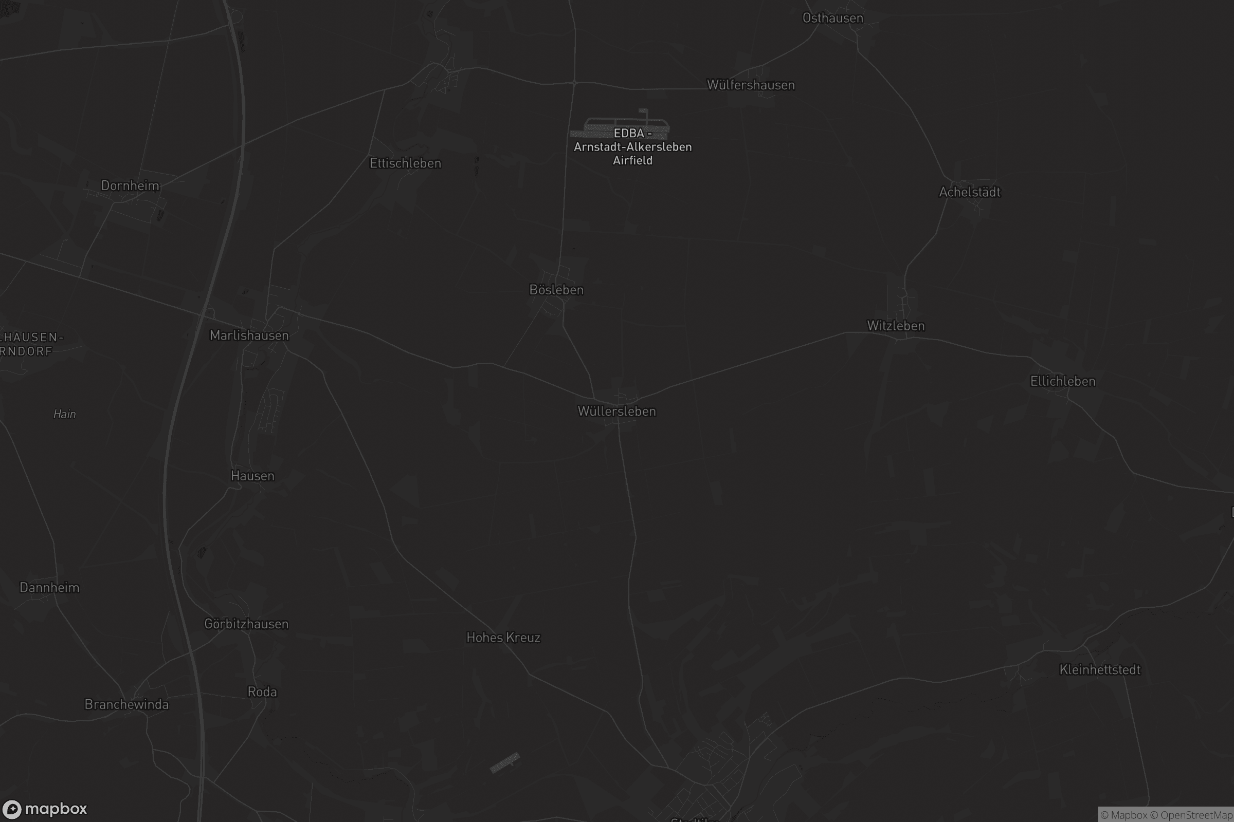 Karte von Wüllersleben