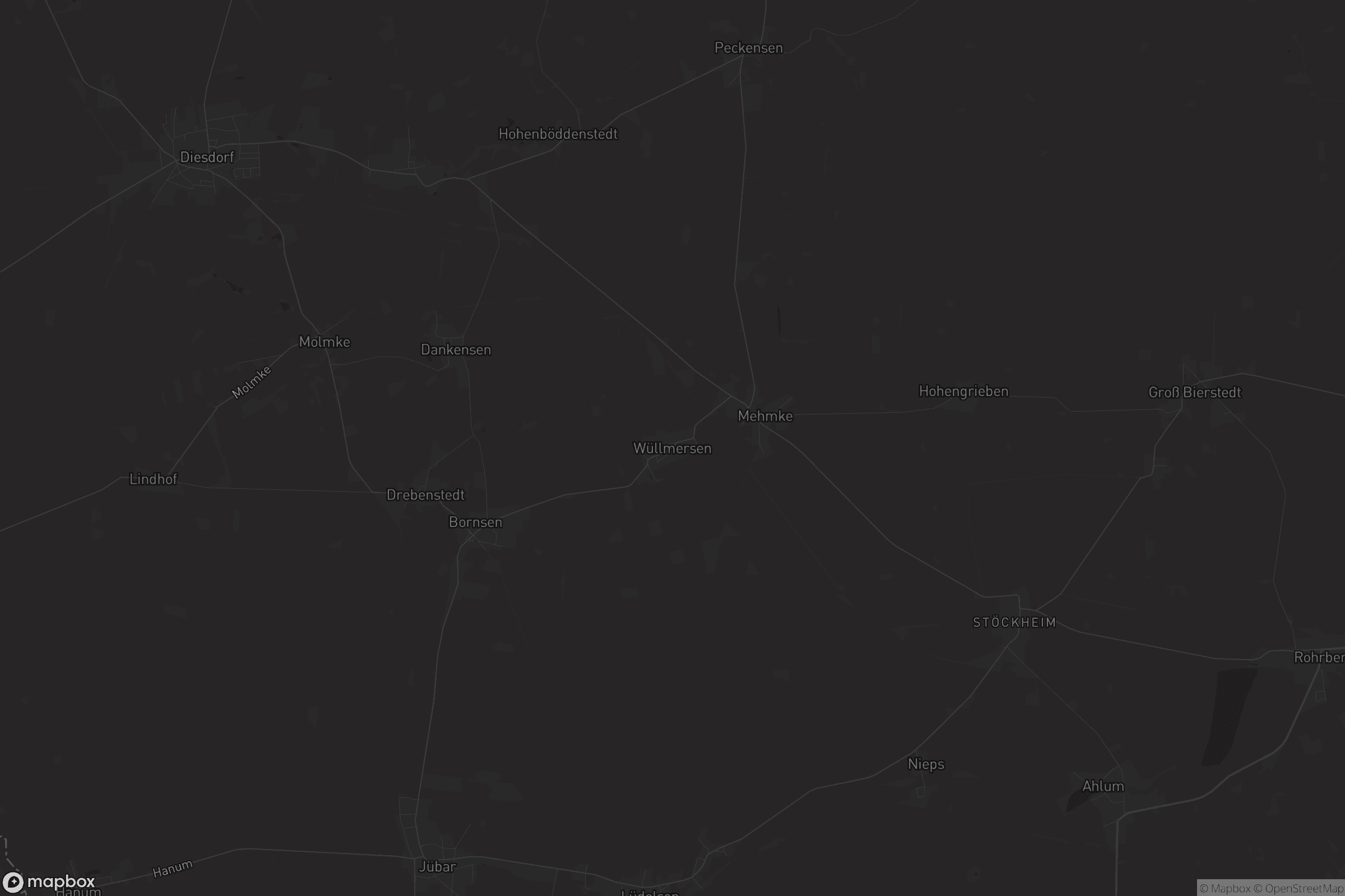 Karte von Wüllmersen