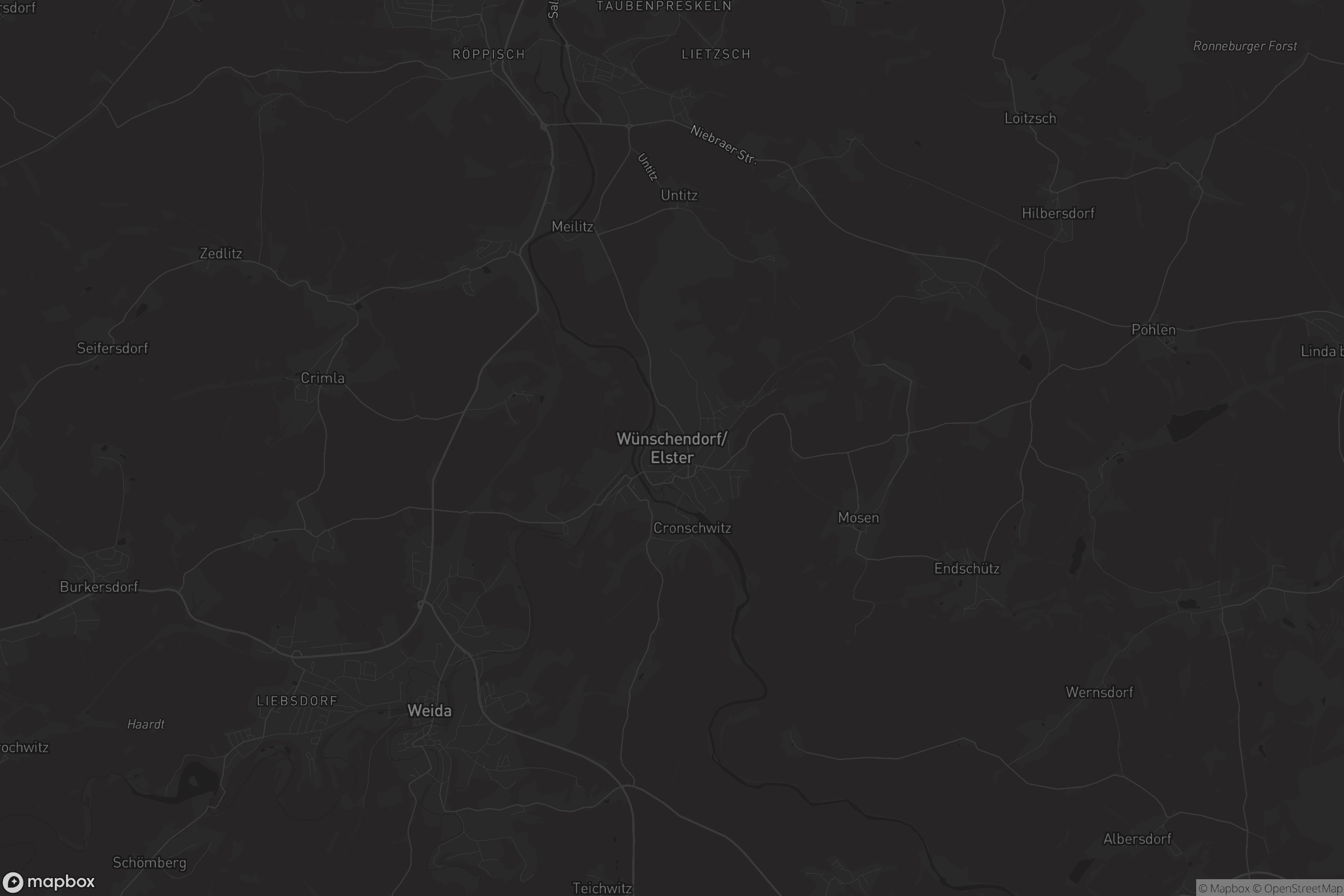 Karte von Wünschendorf/Elster