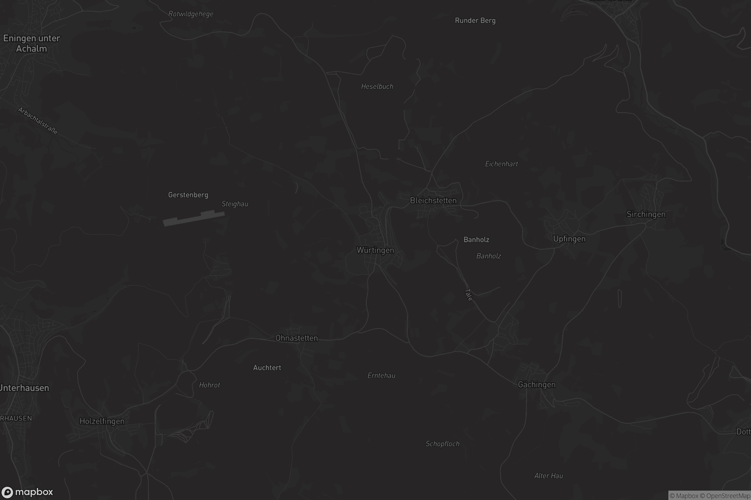 Karte von Würtingen