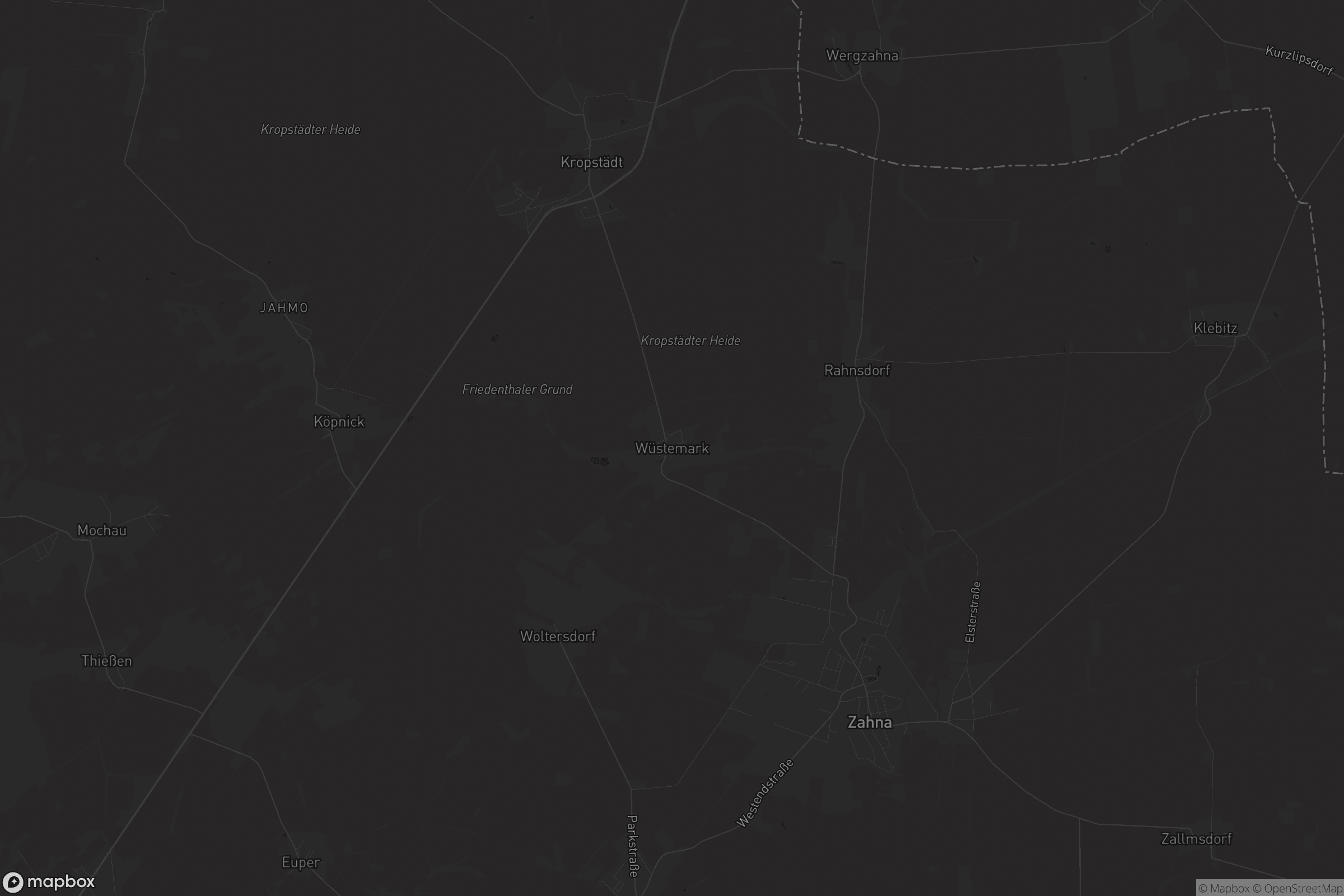 Karte von Wüstemark